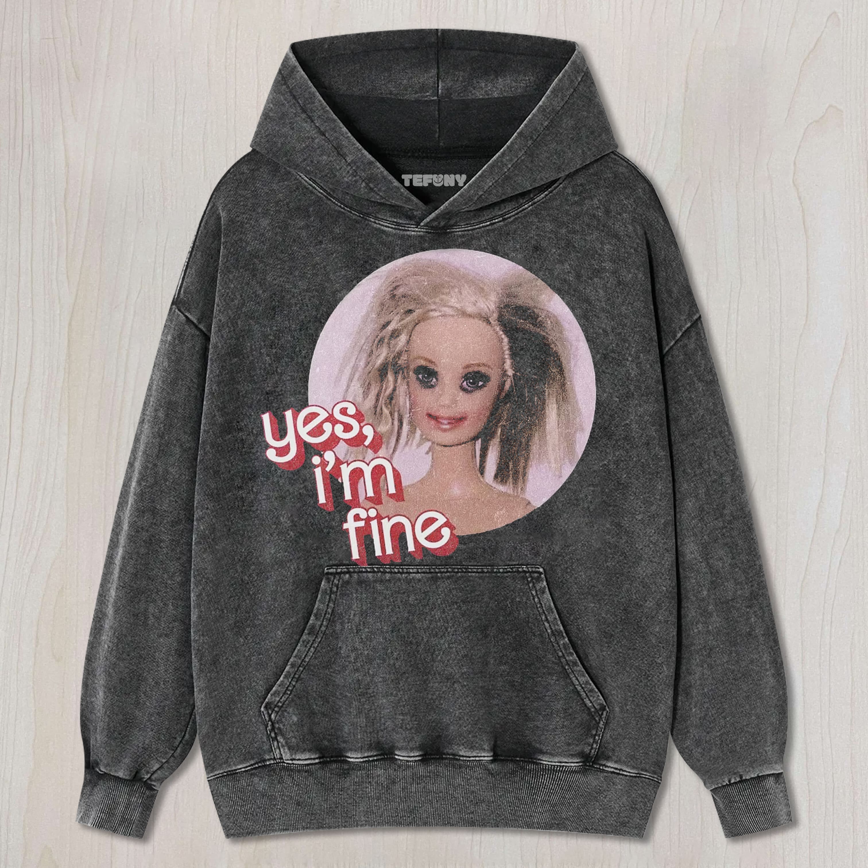 DOLL FACE GIRL MEME UNISEX TEE, TANK TOP, LAYERED LS, SWEATSHIRT & HOODIE