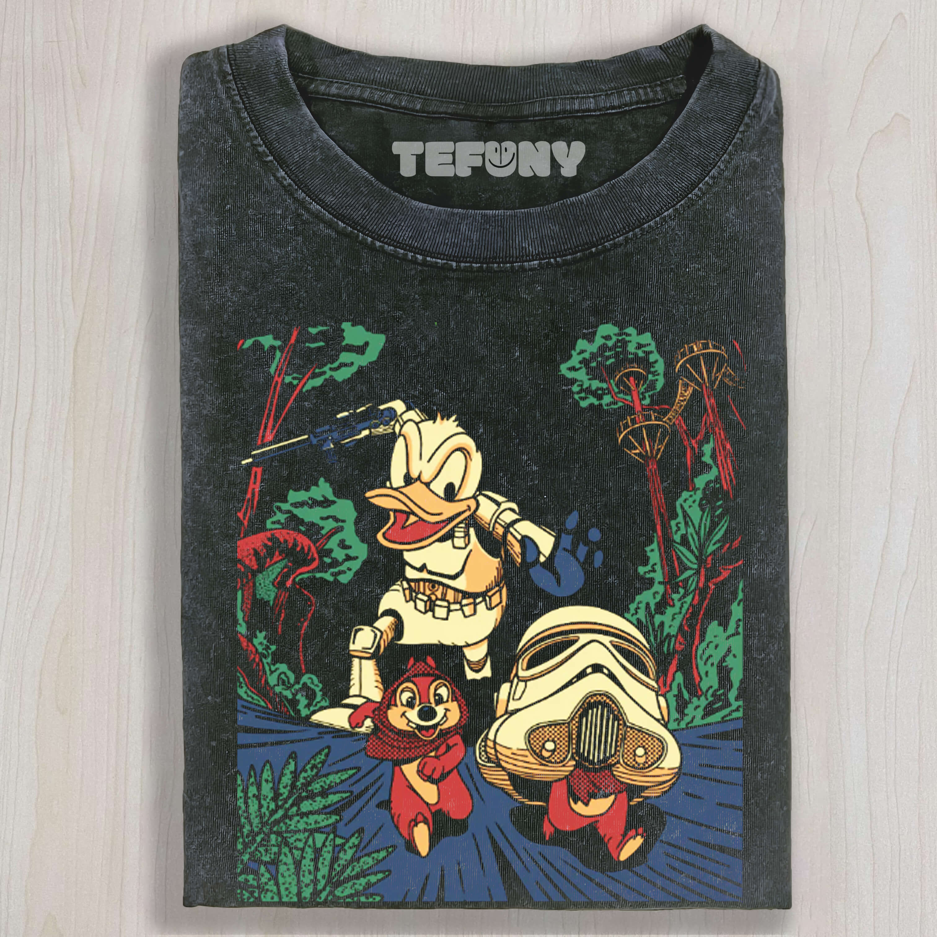 DONALD DUCK AND STAR WARS TEE & SWEAT & HOOD