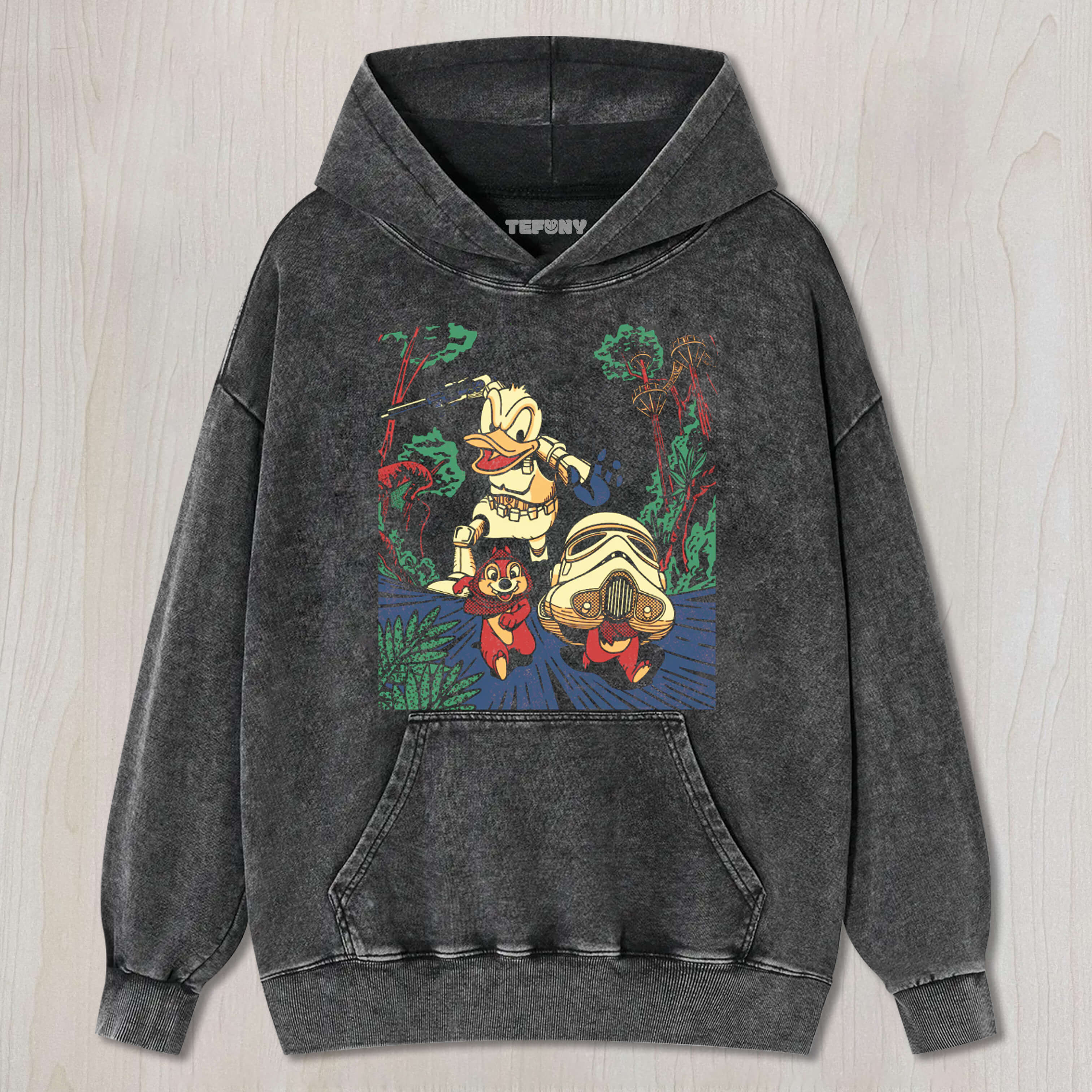 DONALD DUCK AND STAR WARS TEE & SWEAT & HOOD