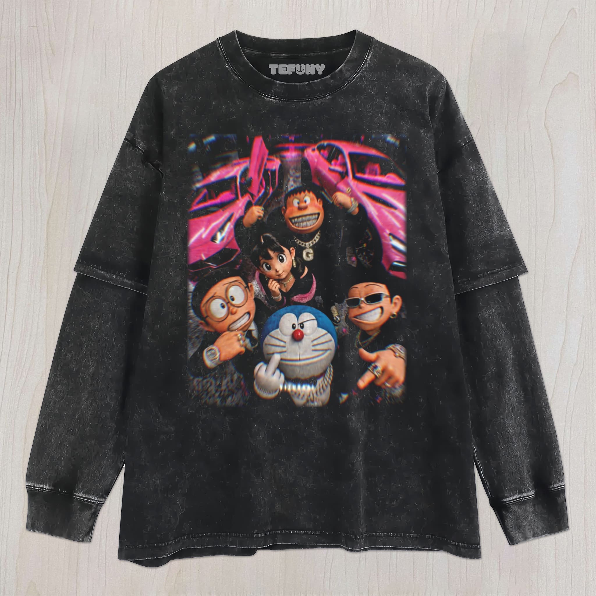 DORAEMON UNISEX TEE, TANK TOP, LAYERED LS, SWEATSHIRT & HOODIE