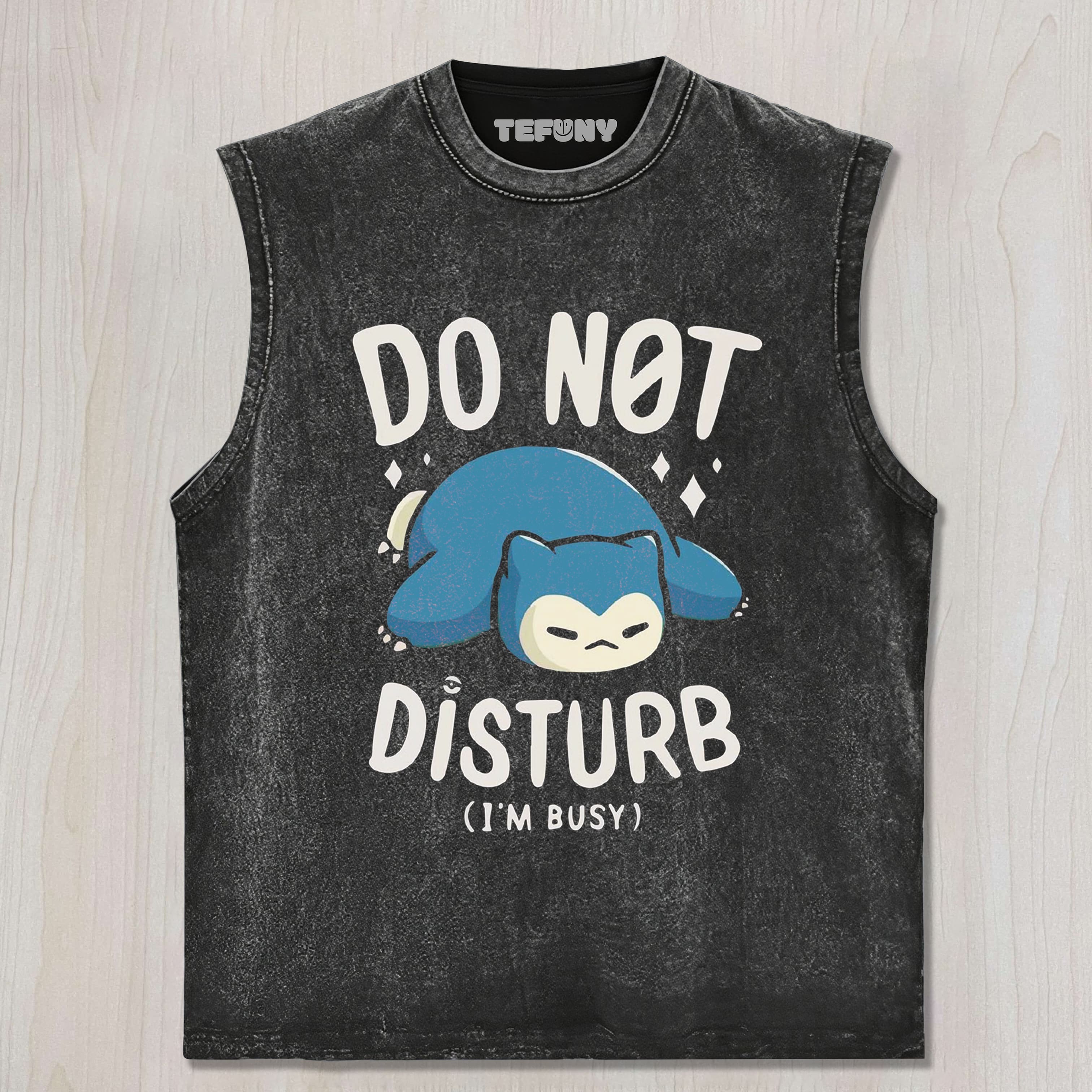 DO NOT DISTURB TANK TOP