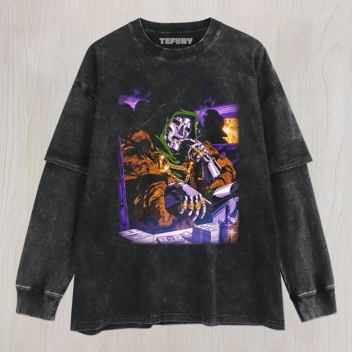 DR.DOOM SMOKES UNISEX TEE, TANK TOP, LAYERED LS, SWEATSHIRT & HOODIE