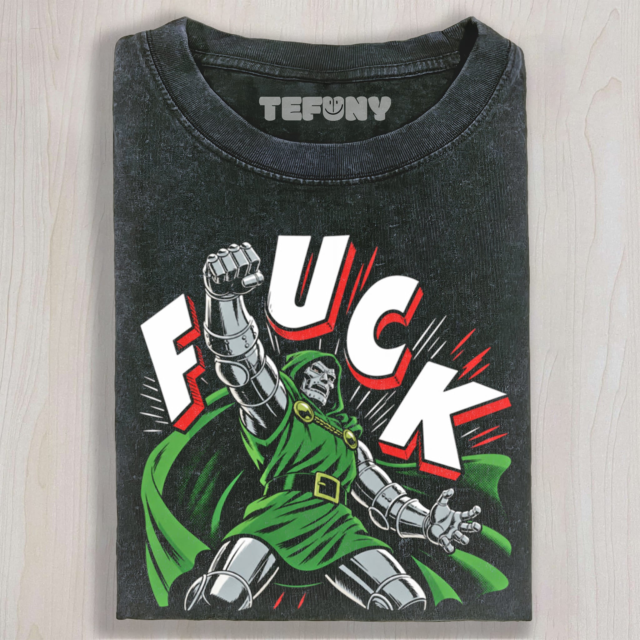 DR. DOOM V1 UNISEX TEE, TANK TOP, LAYERED LS, SWEATSHIRT & HOODIE