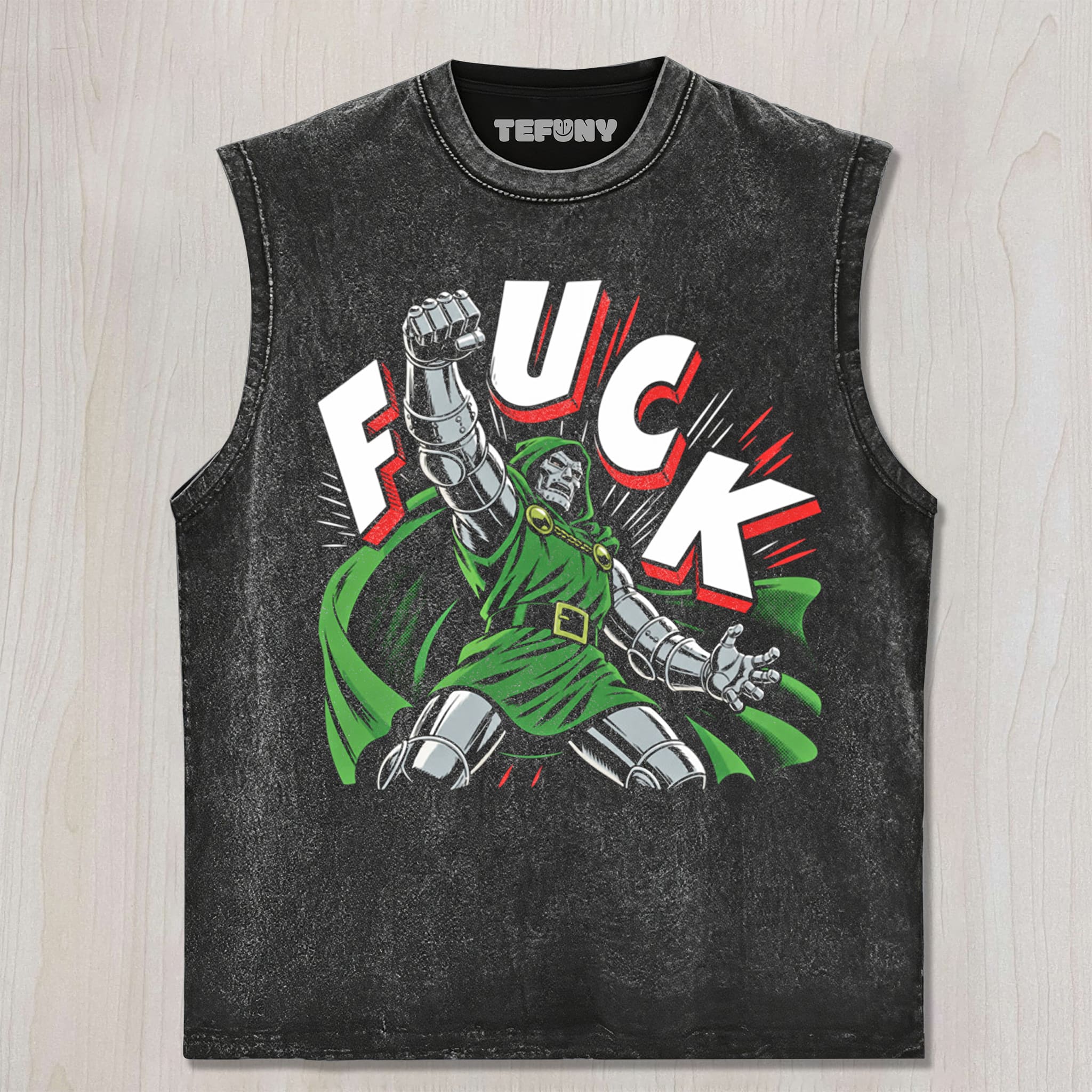 DR. DOOM V1 UNISEX TEE, TANK TOP, LAYERED LS, SWEATSHIRT & HOODIE