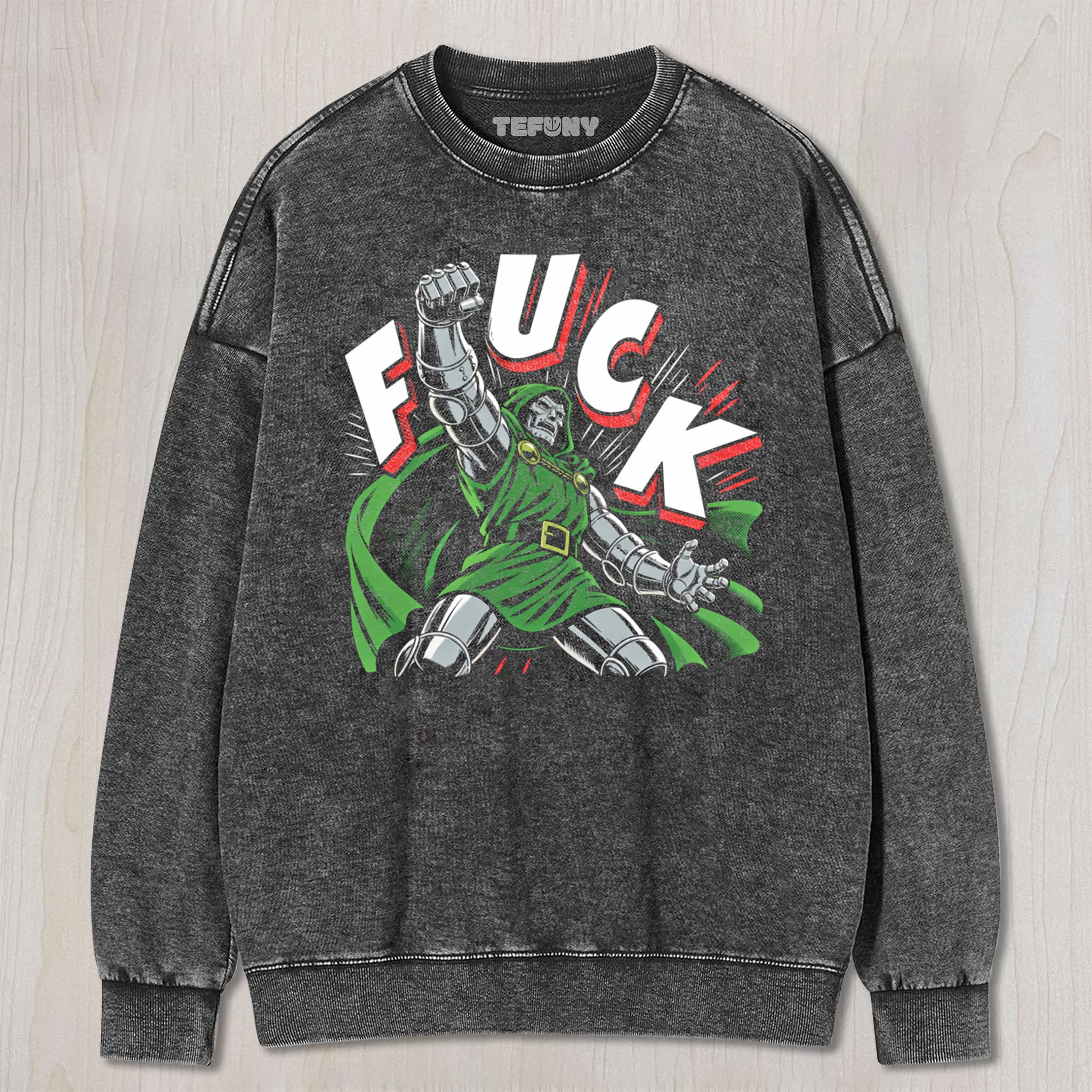 DR. DOOM V1 UNISEX TEE, TANK TOP, LAYERED LS, SWEATSHIRT & HOODIE