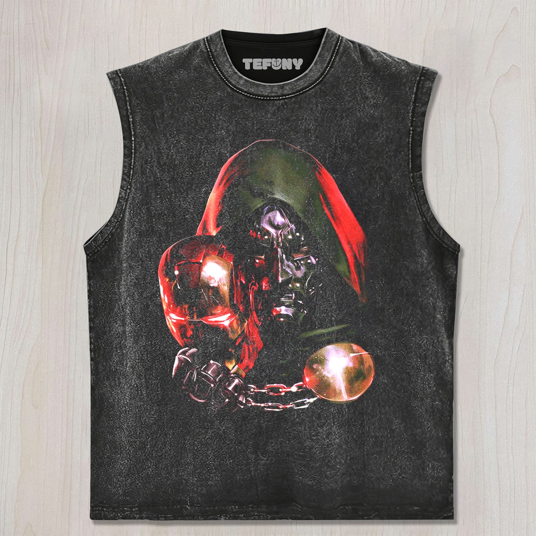 DR. DOOM'S SECOND FACE UNISEX TEE, TANK TOP, LAYERED LS, SWEATSHIRT & HOODIE
