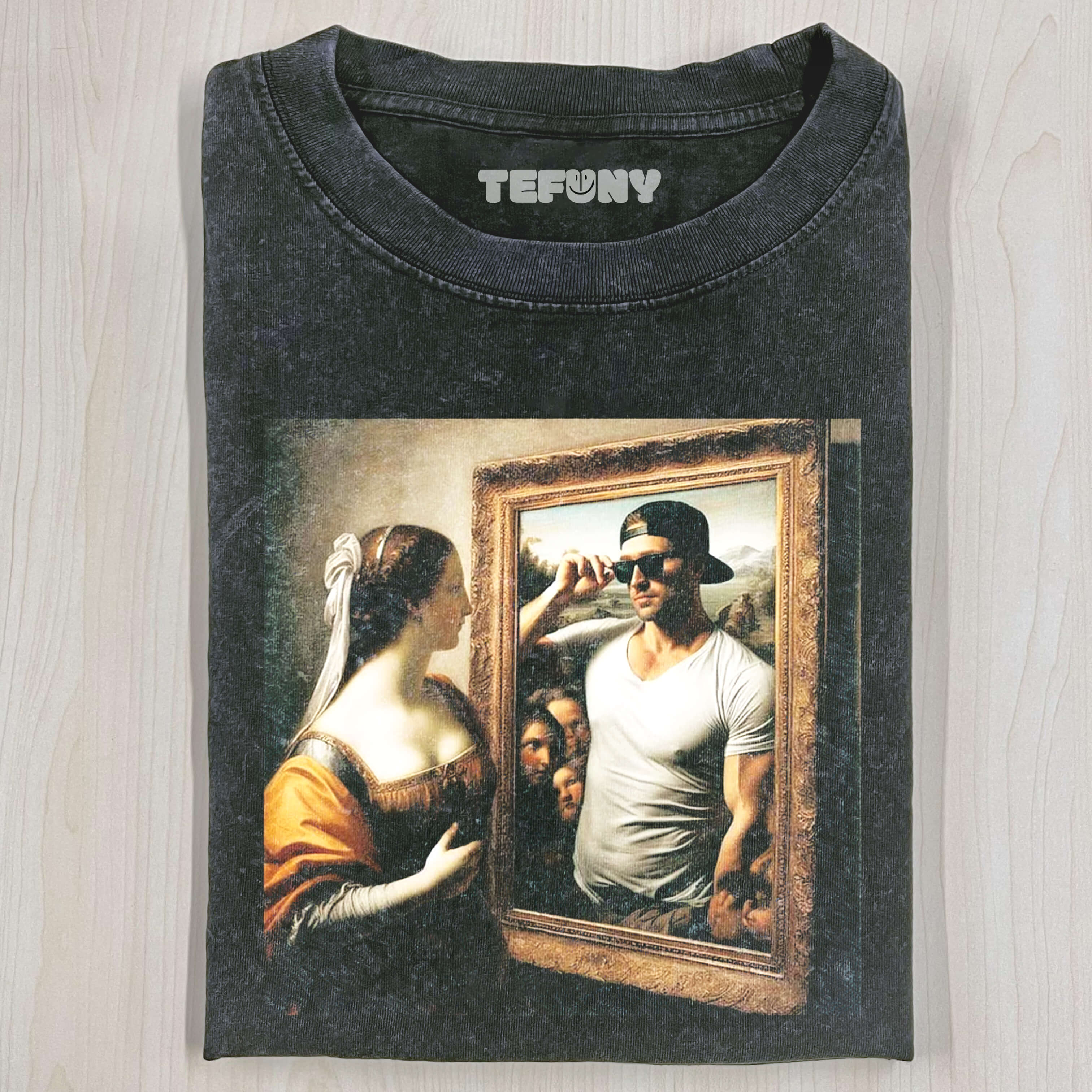 DRAMATIC FAMOUS PAINTINGS T-SHIRT V6