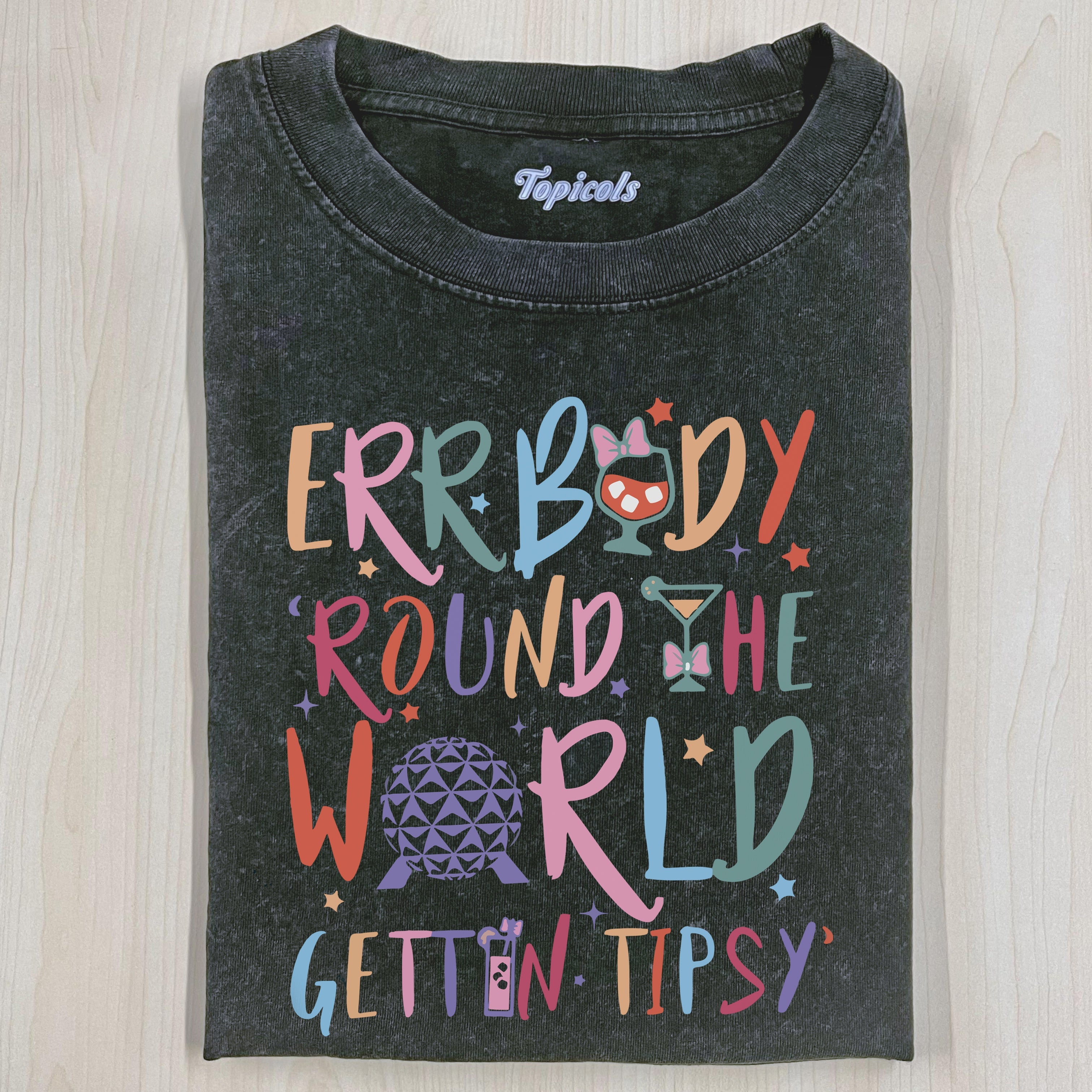 DRINKING AROUND THE WORLD SHIRT