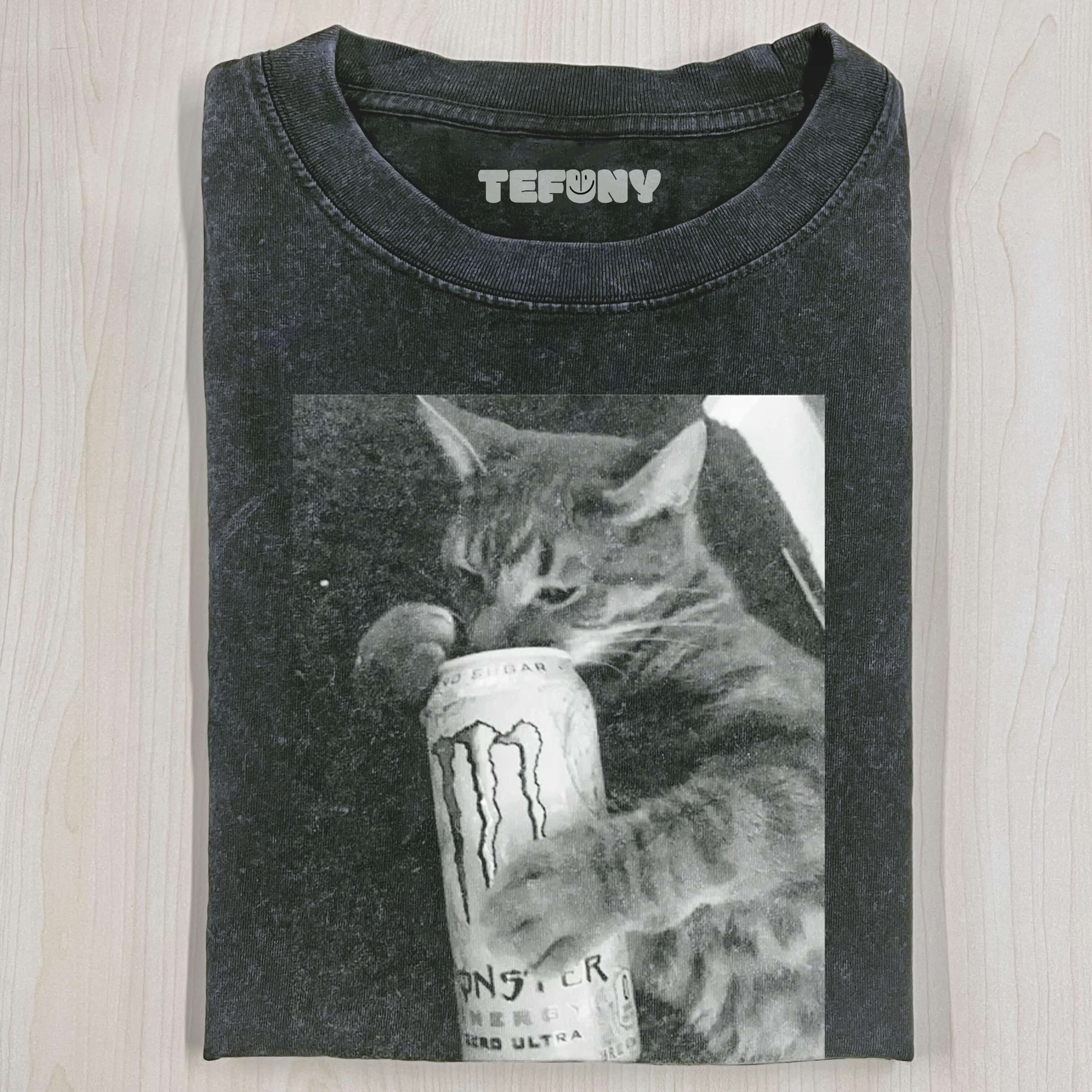DRUNKEN CAT T-SHIRT