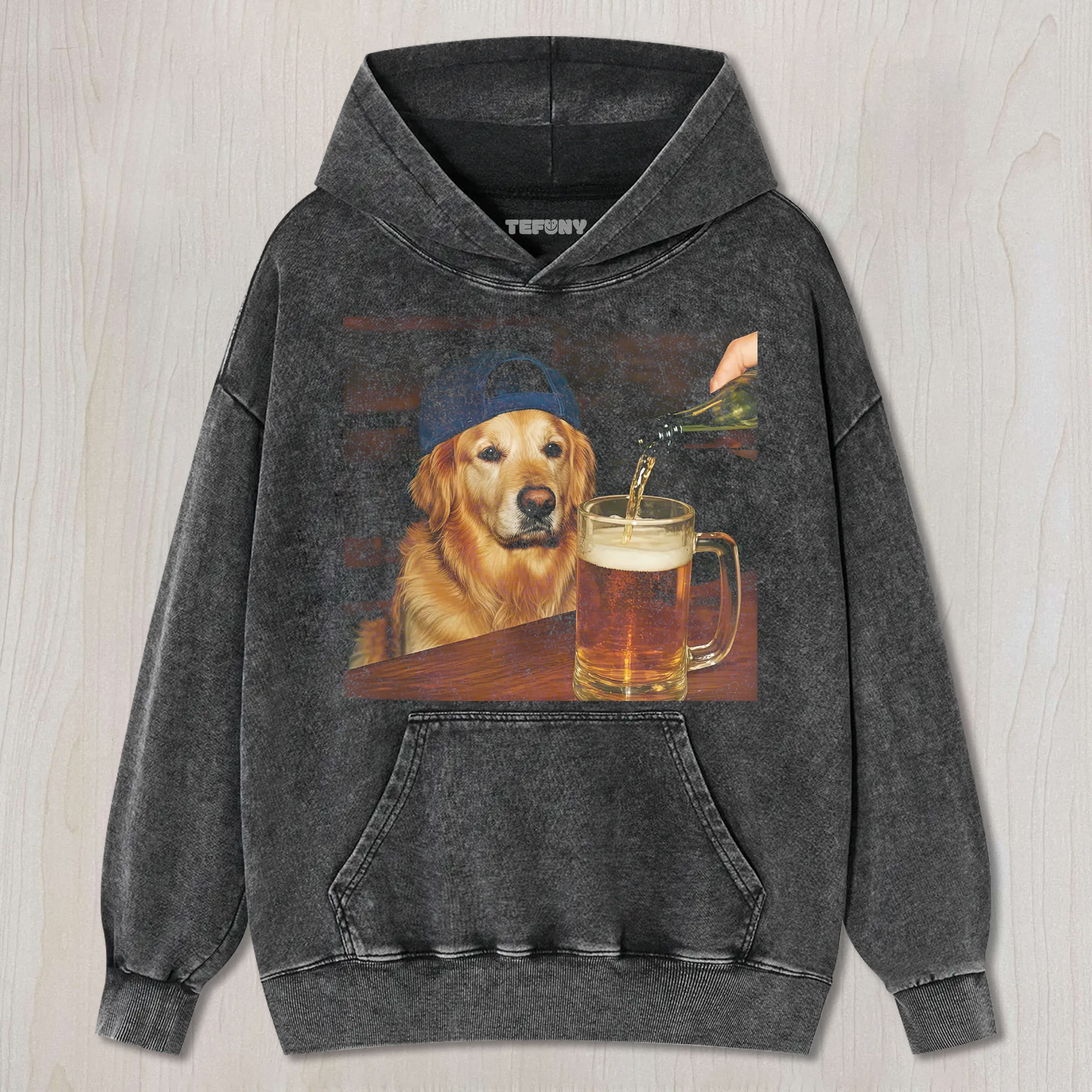 DRUNK DOG MEME V1 UNISEX TEE, TANK TOP, LAYERED LS, SWEATSHIRT & HOODIE