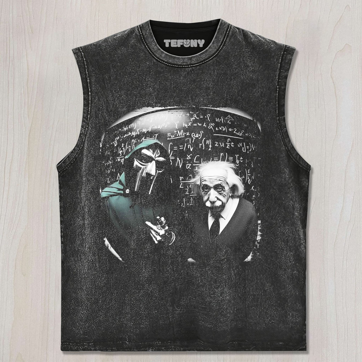 EINSTEIN AND DOOM UNISEX TEE, TANK TOP, LAYERED LS, SWEATSHIRT & HOODIE