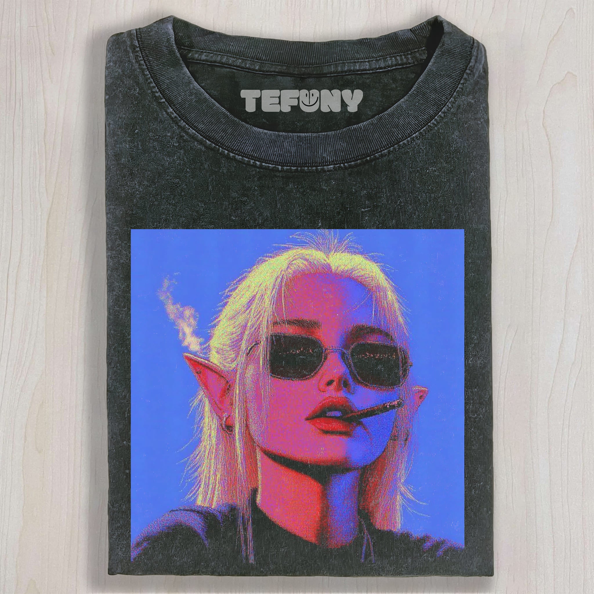 ELF SMOKING UNISEX TEE, TANK TOP, LAYERED LS, SWEATSHIRT & HOODIE