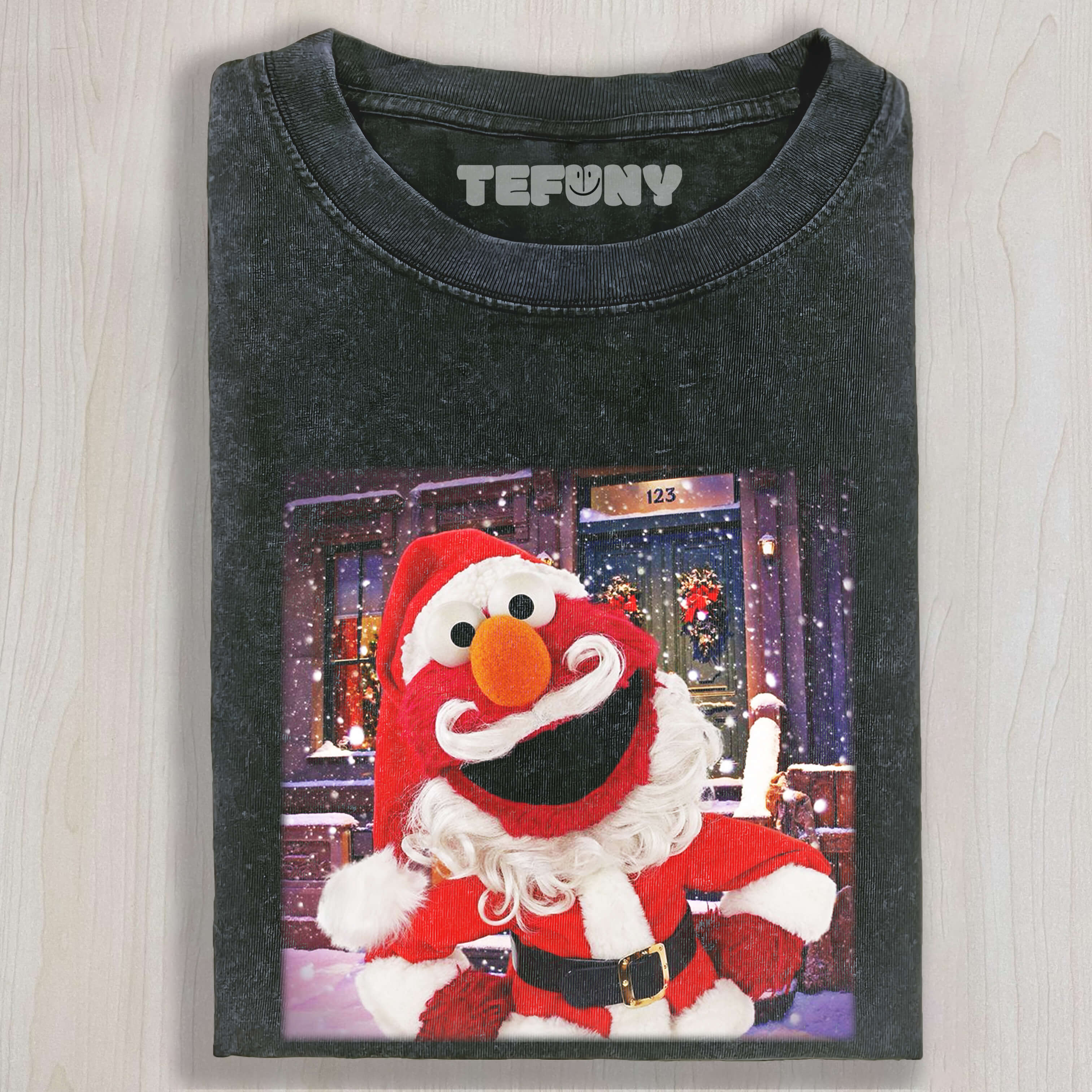 ELMO SANTA CLAUS TEE & SWEAT & HOOD