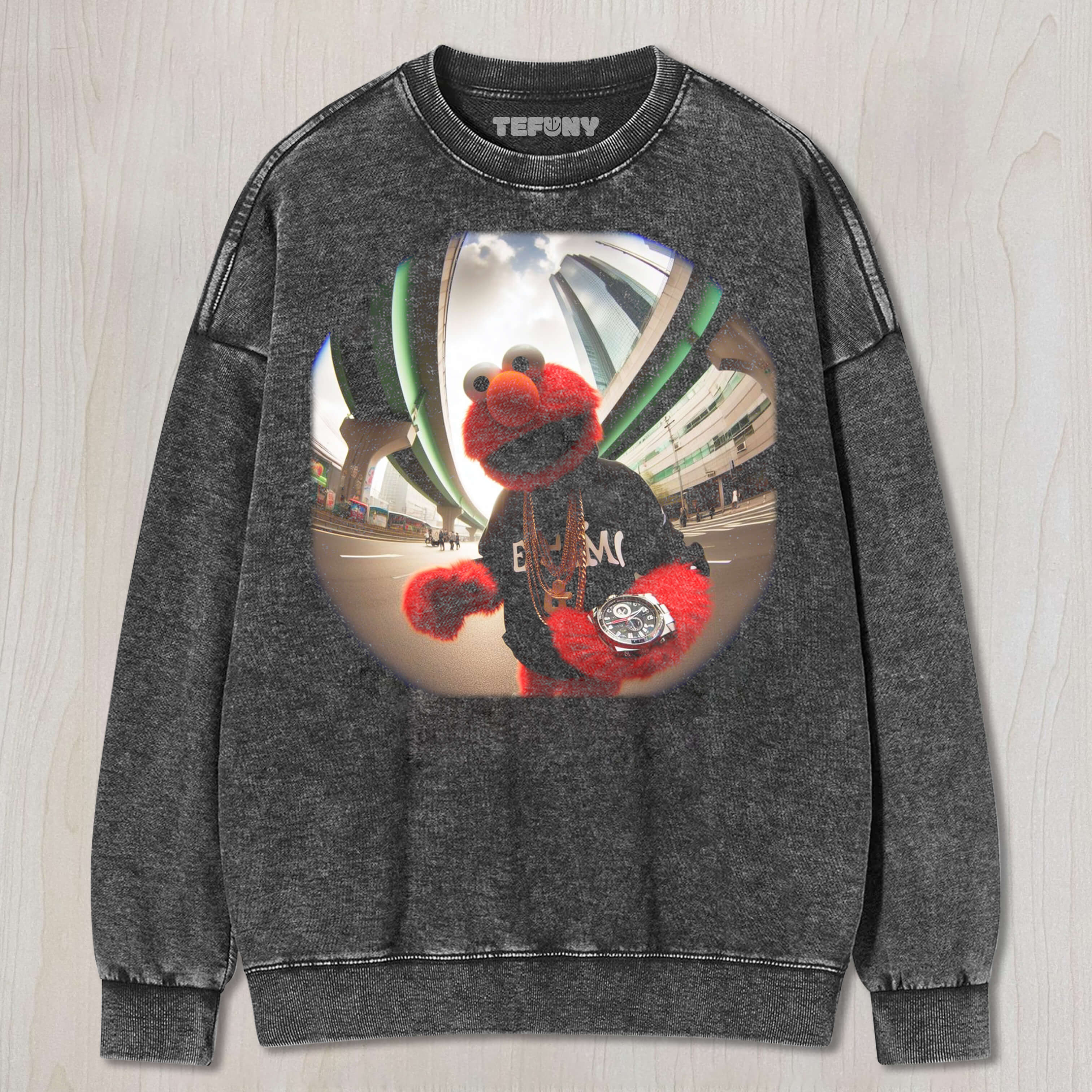 ELMO STREET STYLE TEE & SWEAT & HOOD