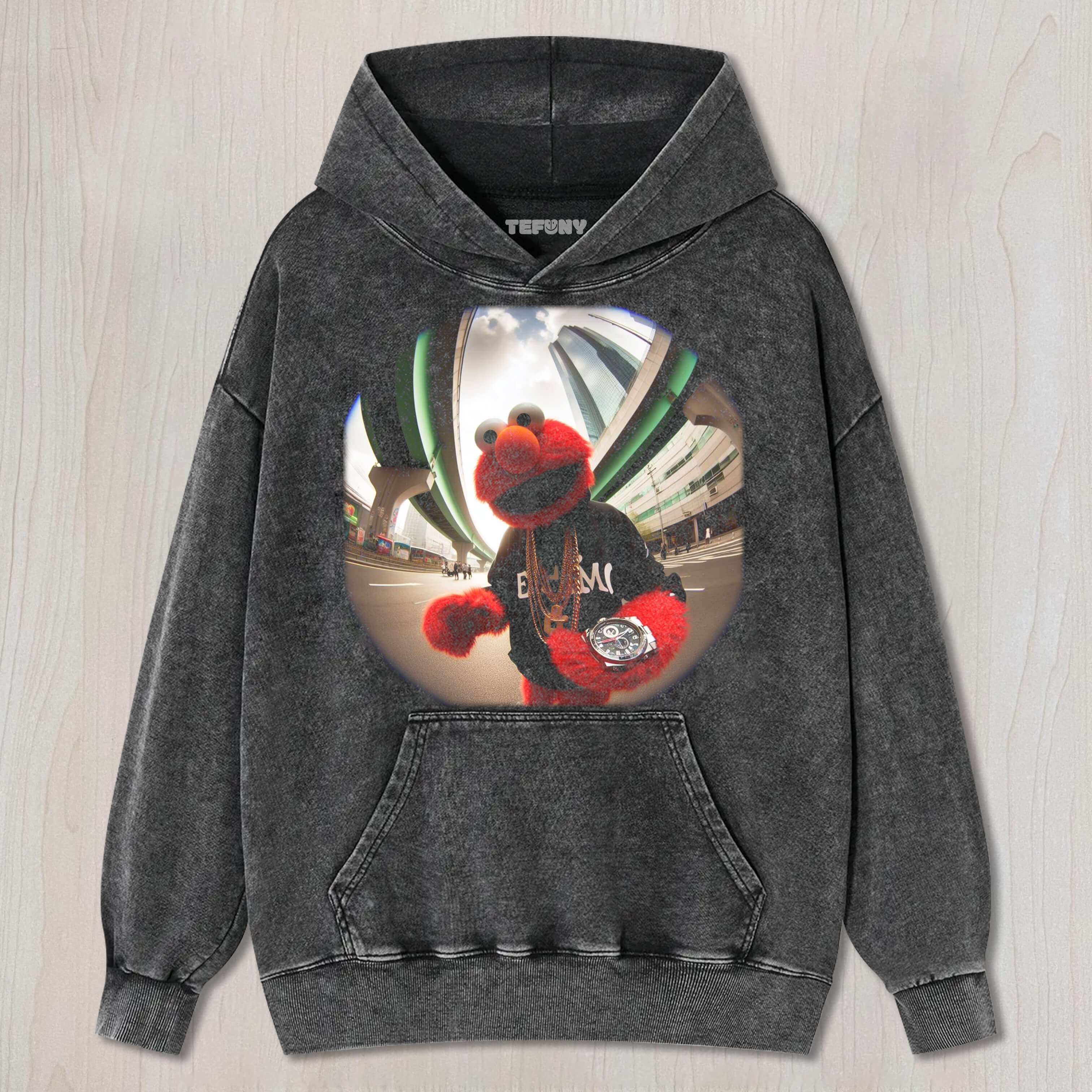 ELMO STREET STYLE TEE & SWEAT & HOOD