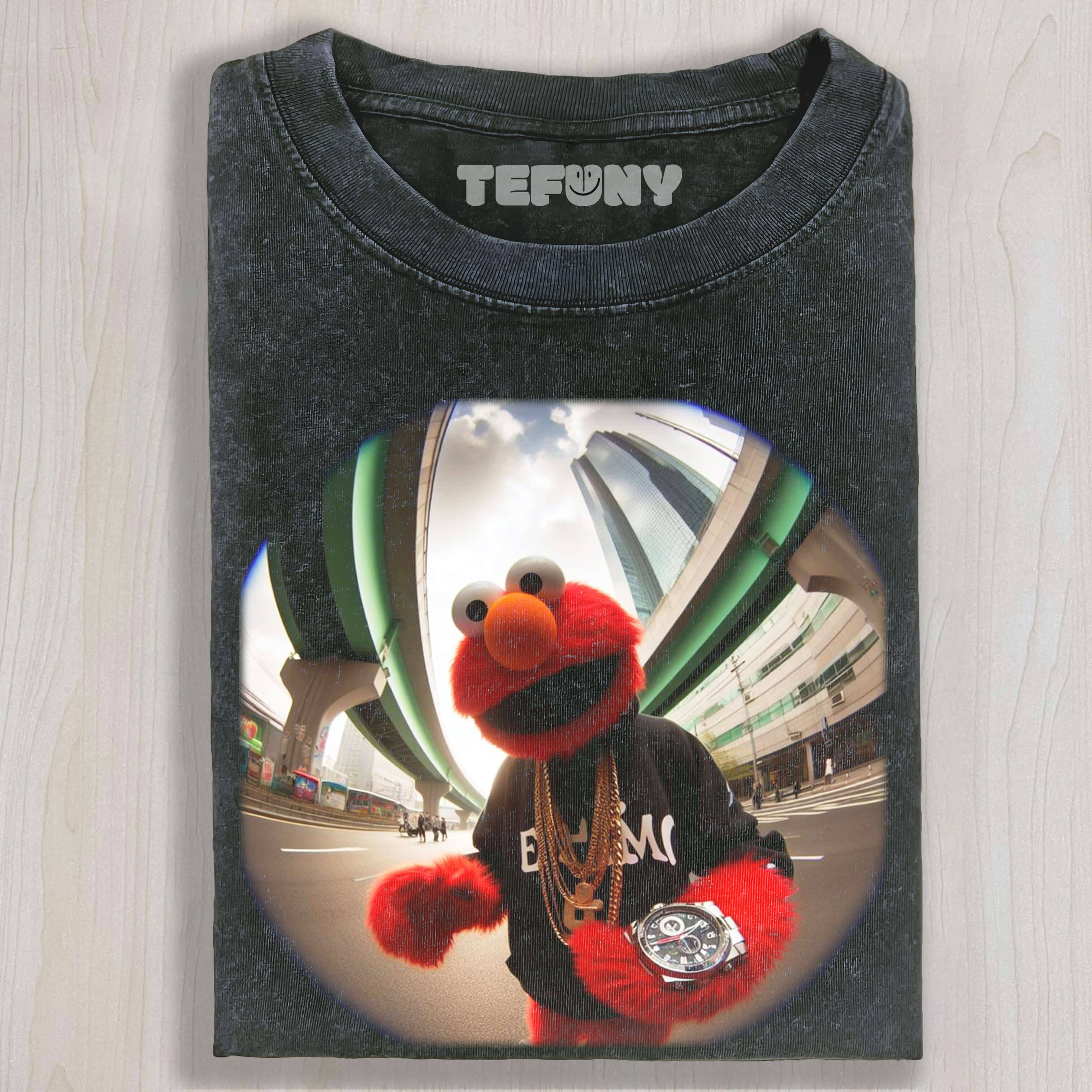 ELMO STREET STYLE TEE & SWEAT & HOOD