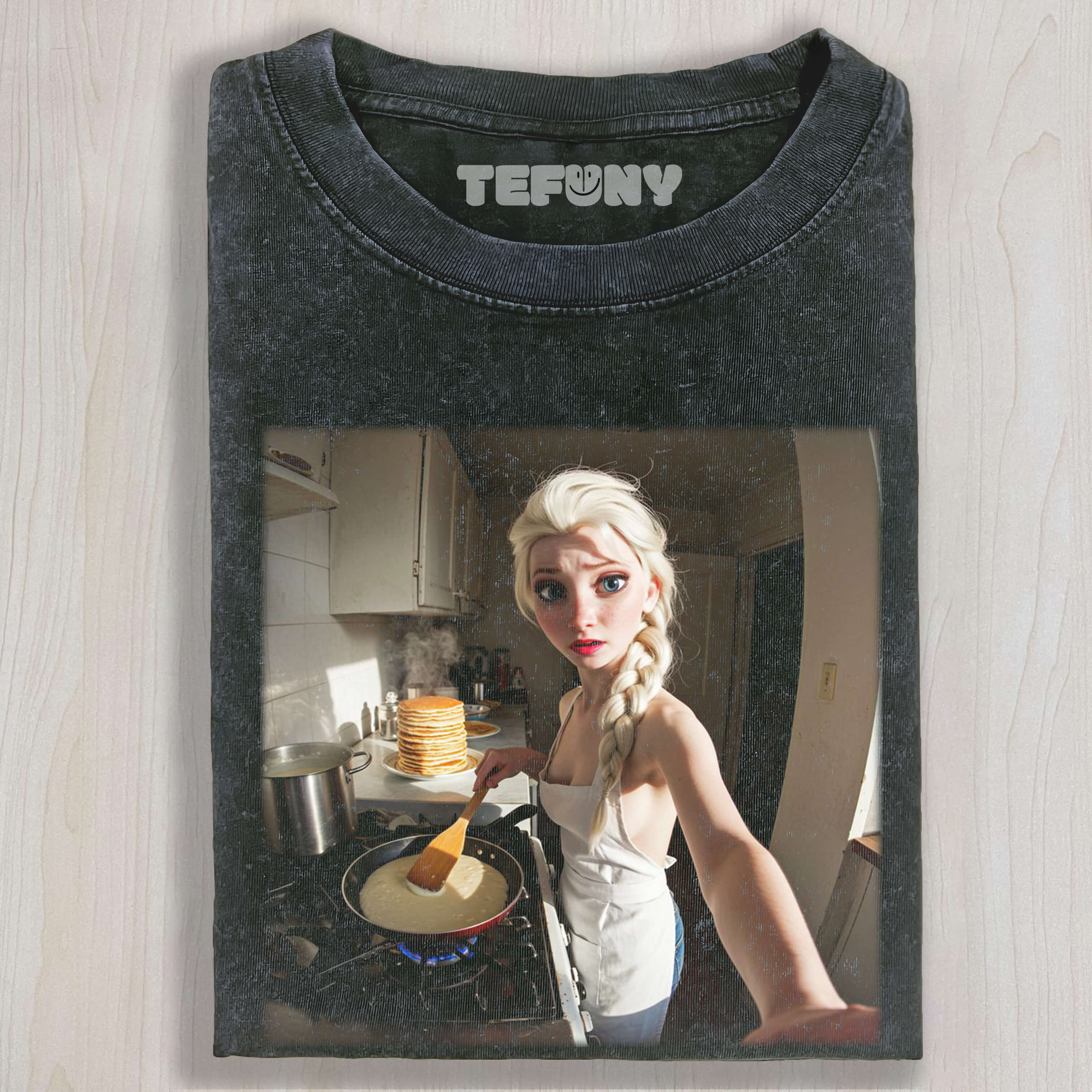ELSA FROM FROZEN IN THE KITCHEN TEE & SWEAT & HOOD