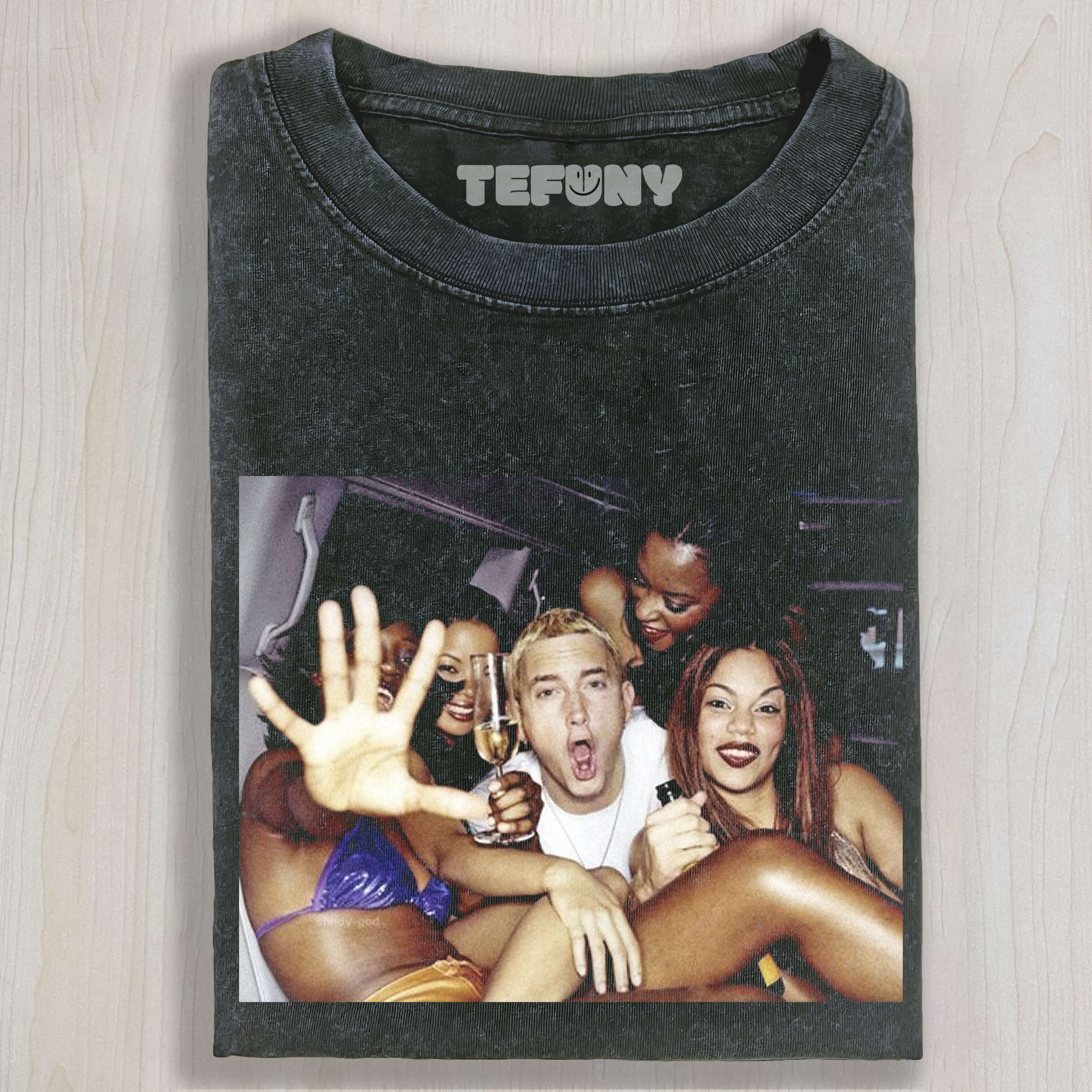 EMINEM WITH A GROUP OF BEAUTIFUL WOMEN T-SHIRT