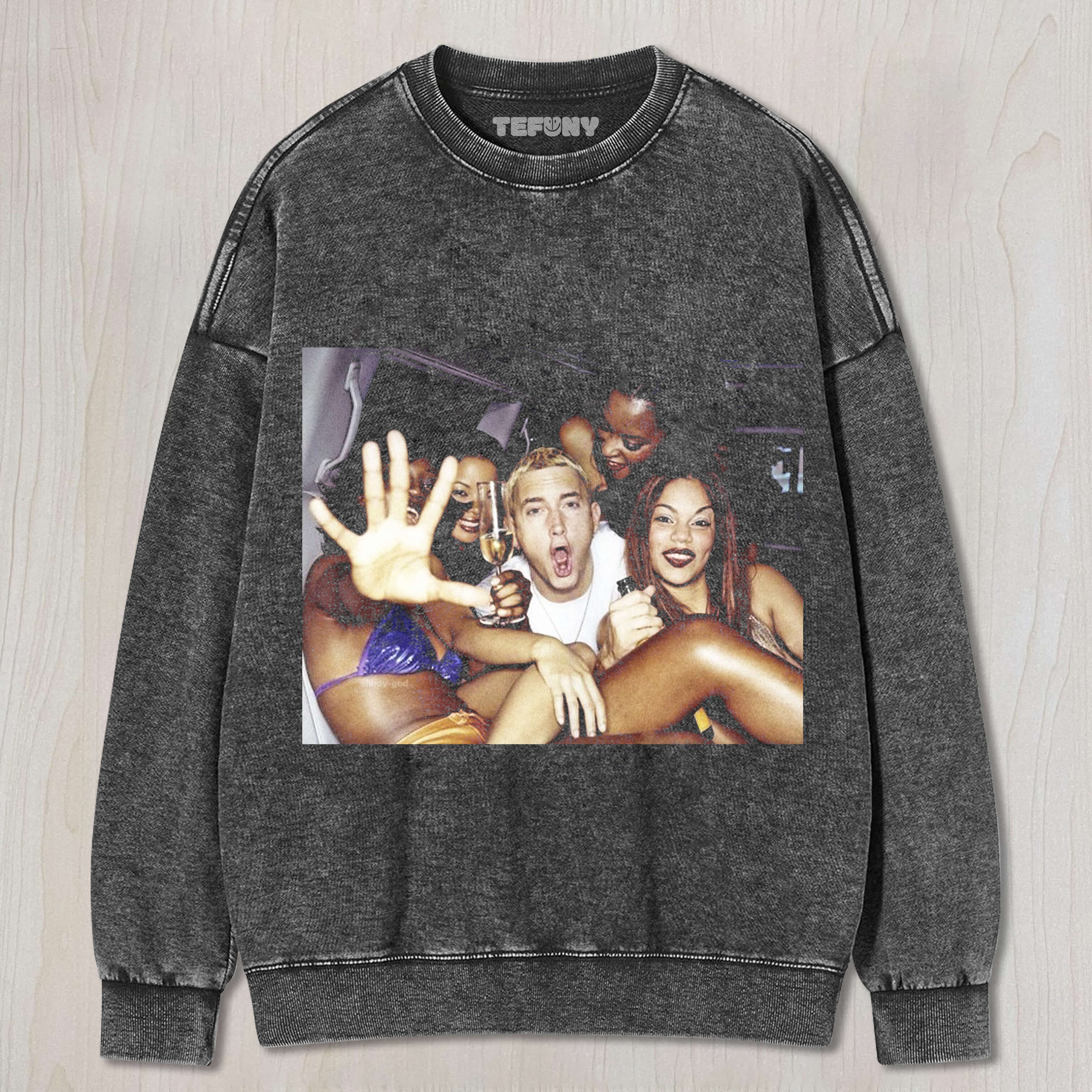 EMINEM WITH A GROUP OF BEAUTIFUL WOMEN T-SHIRT