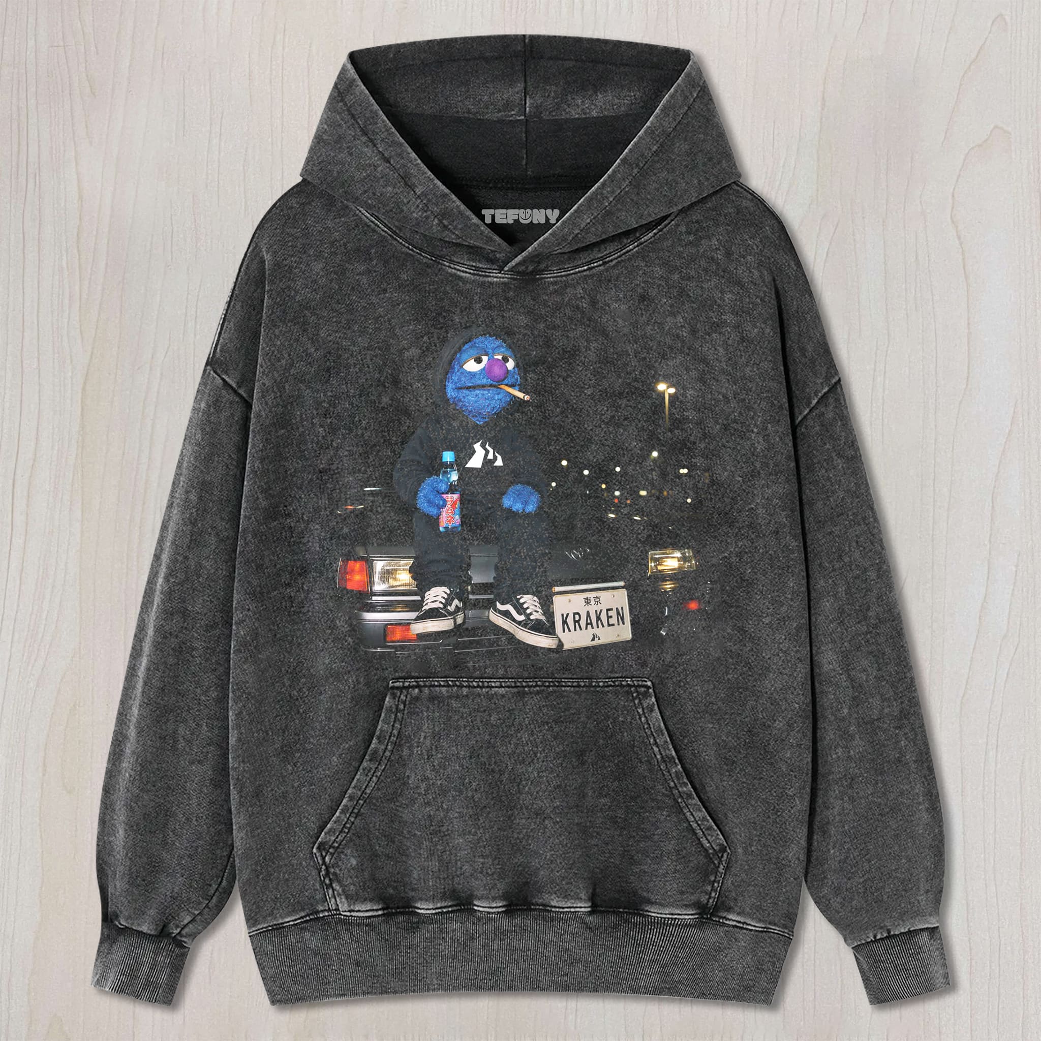 EMO COOKIE MONSTER UNISEX TEE, TANK TOP, LAYERED LS, SWEATSHIRT & HOODIE