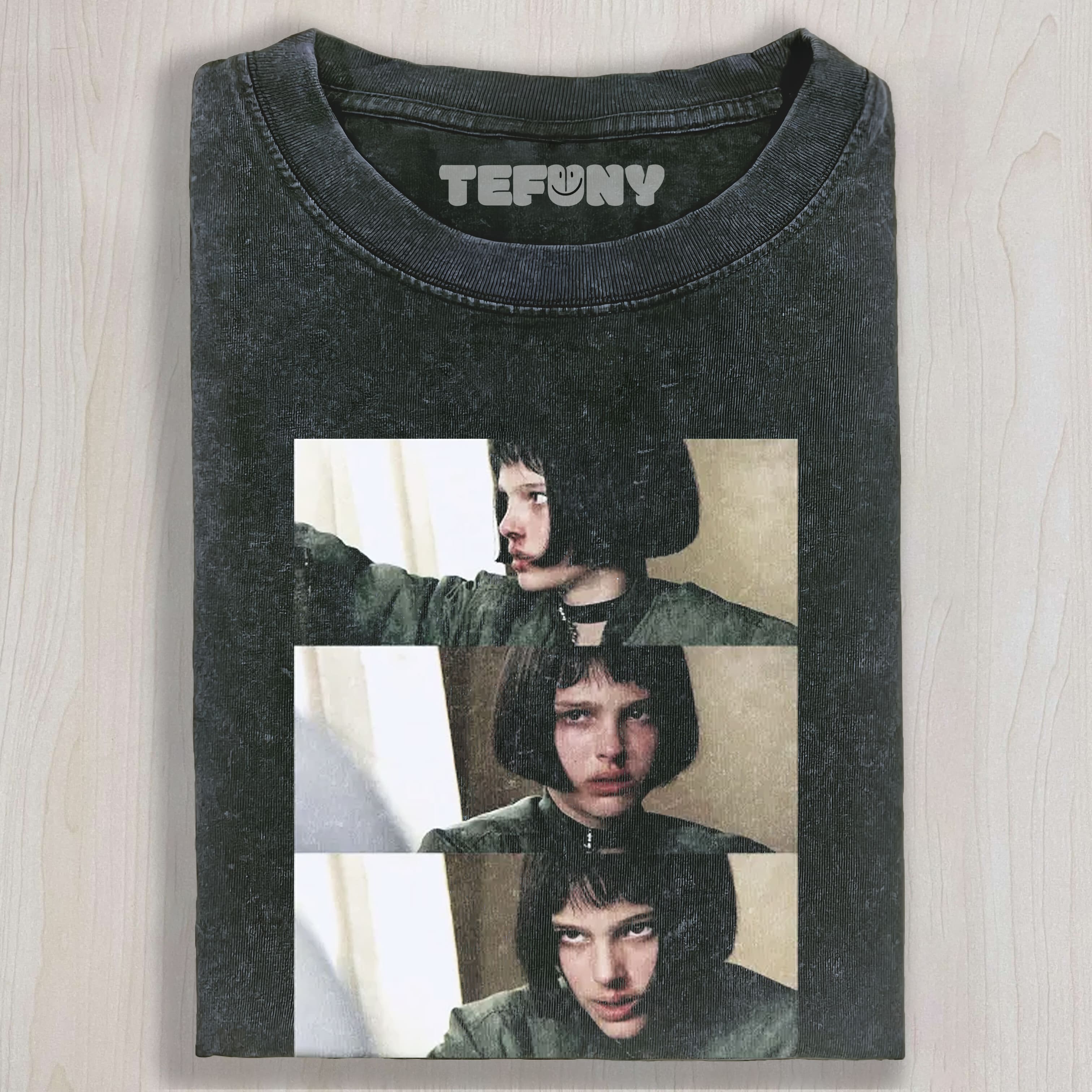 EMOTIONAL GIRL VINTAGE TRIPTYCH T UNISEX TEE, TANK TOP, LAYERED LS, SWEATSHIRT & HOODIE