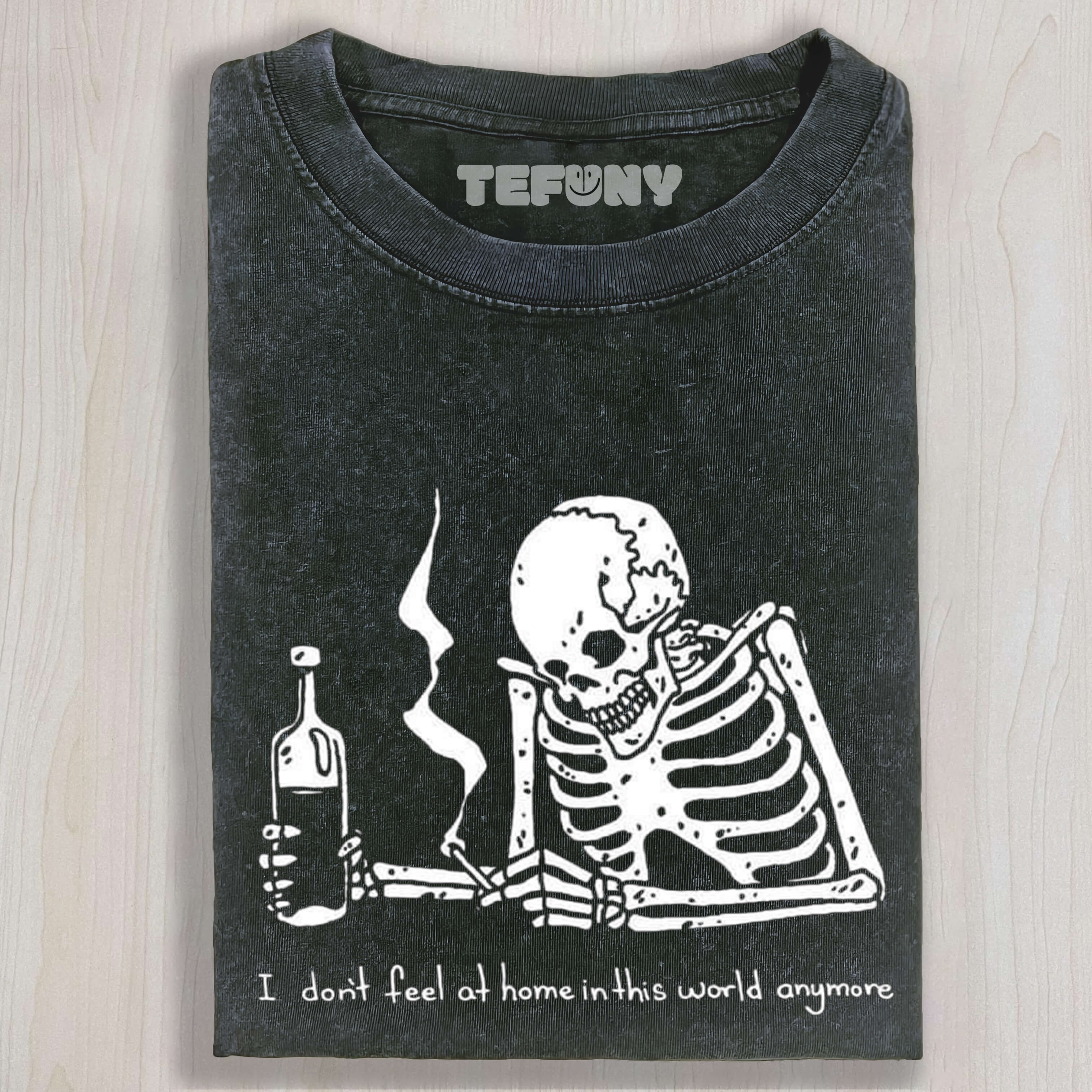 EMO SKELETON T-SHIRT