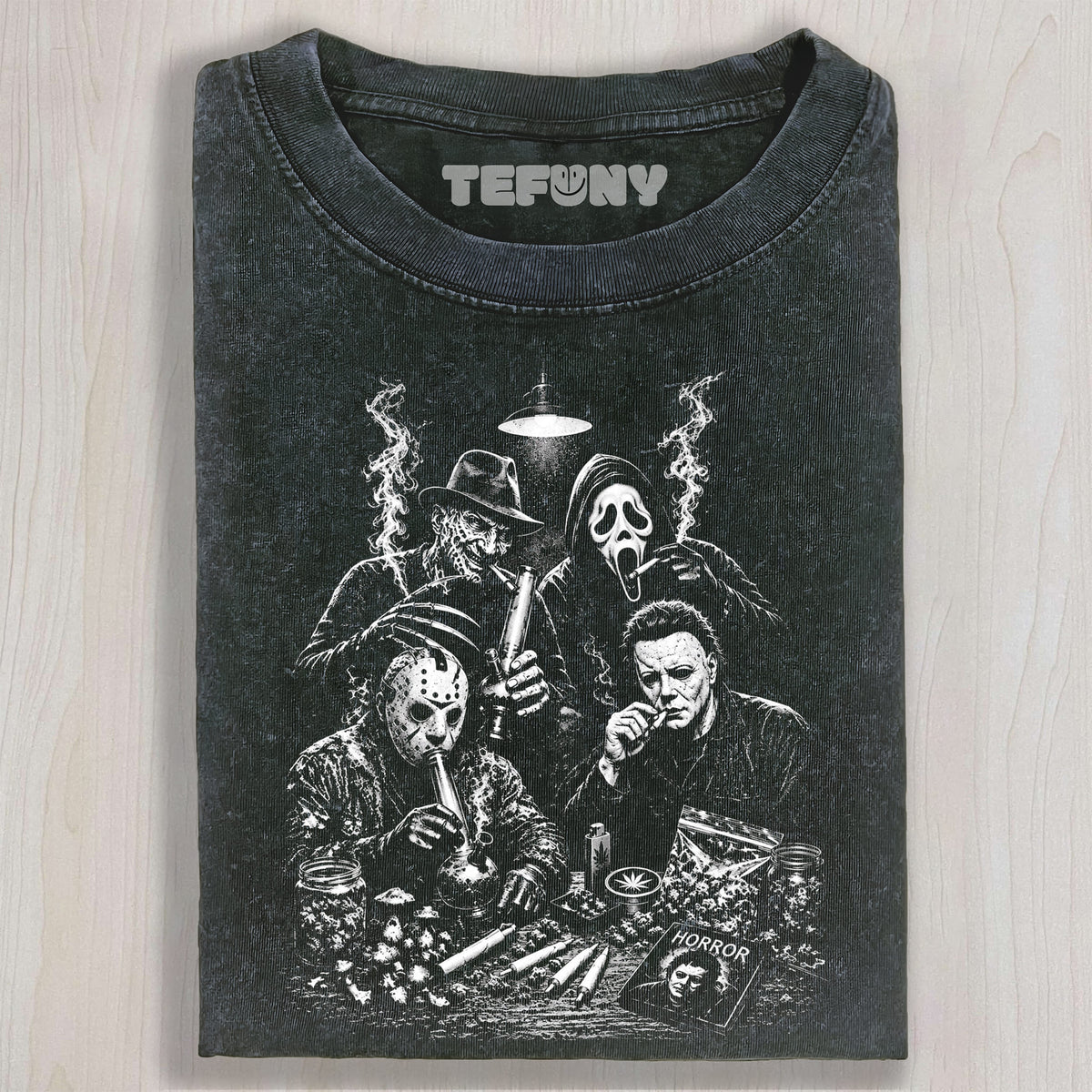 EVIL HORROR CHARACTERS UNISEX TEE, TANK TOP, LAYERED LS, SWEATSHIRT & HOODIE