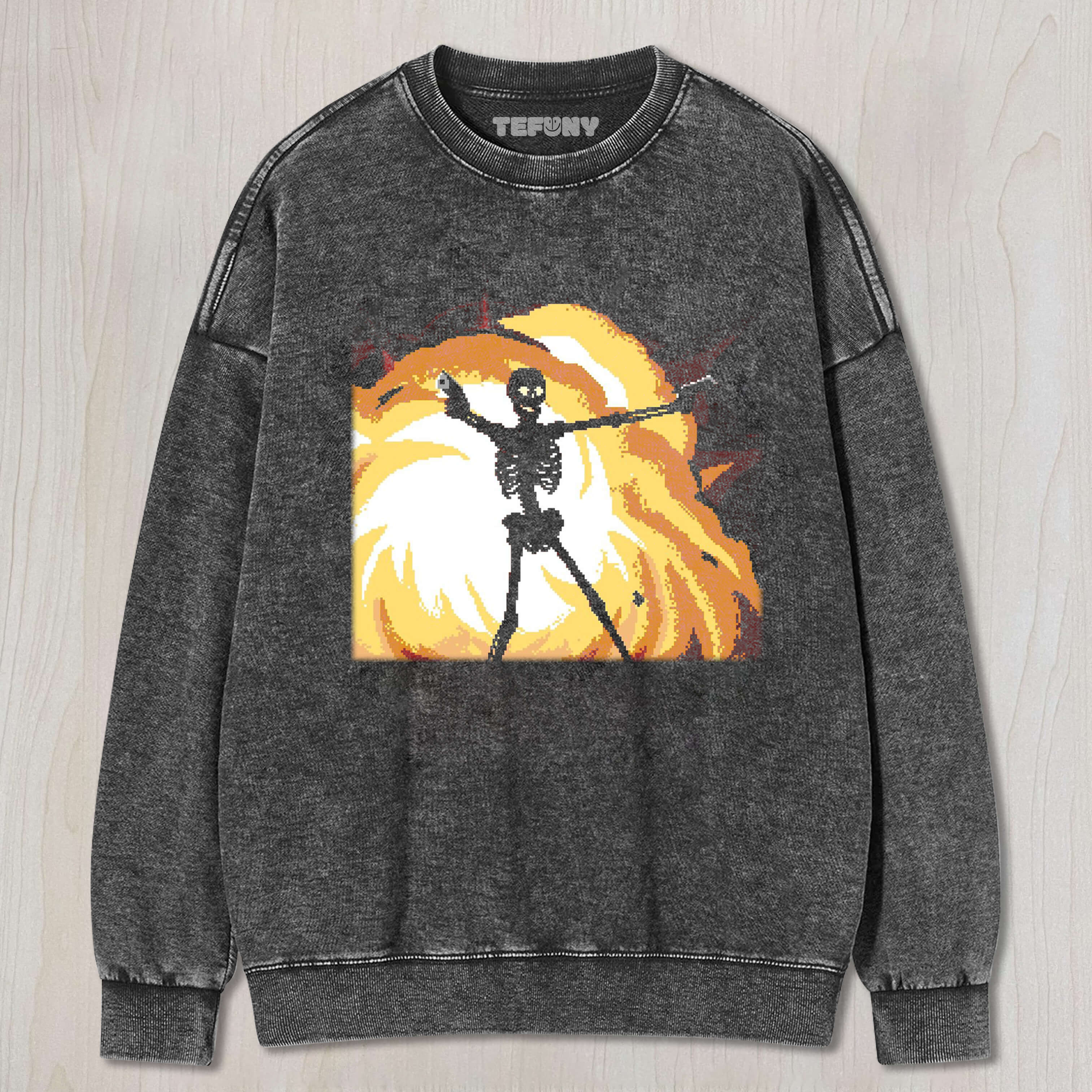 EXPLOSION SKELETON TEE & SWEAT & HOOD