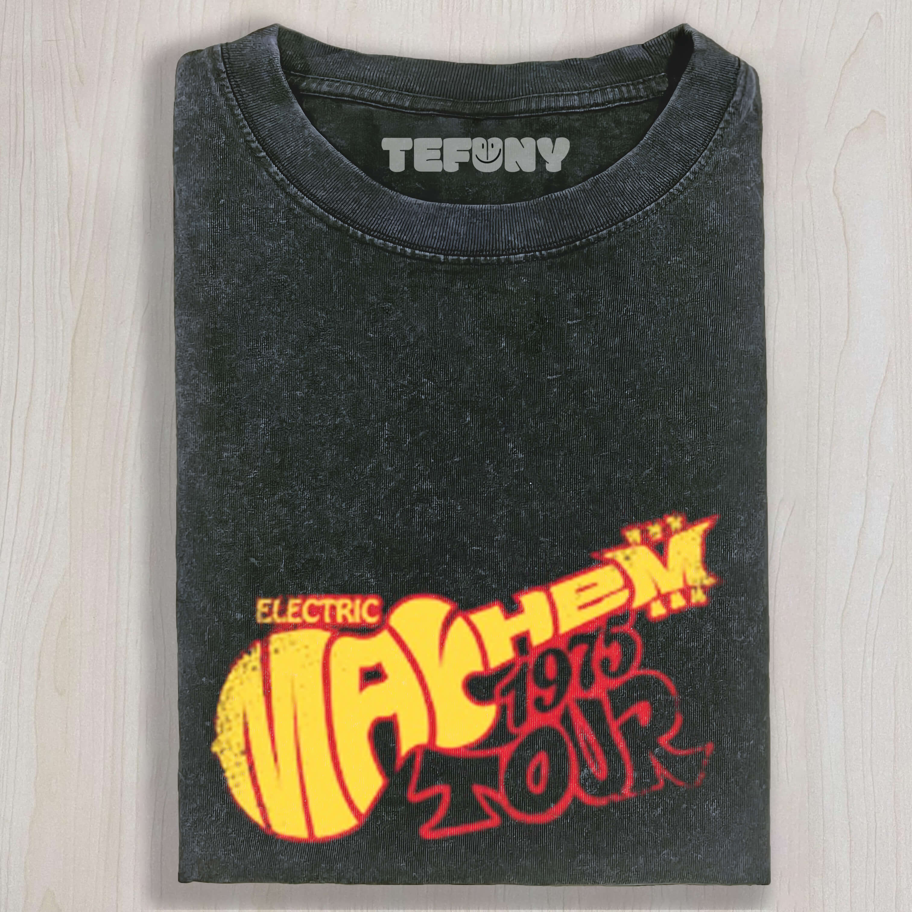 ELECTRIC MAYHEM 1975 TOUR THEMUP TEE & SWEAT & HOOD