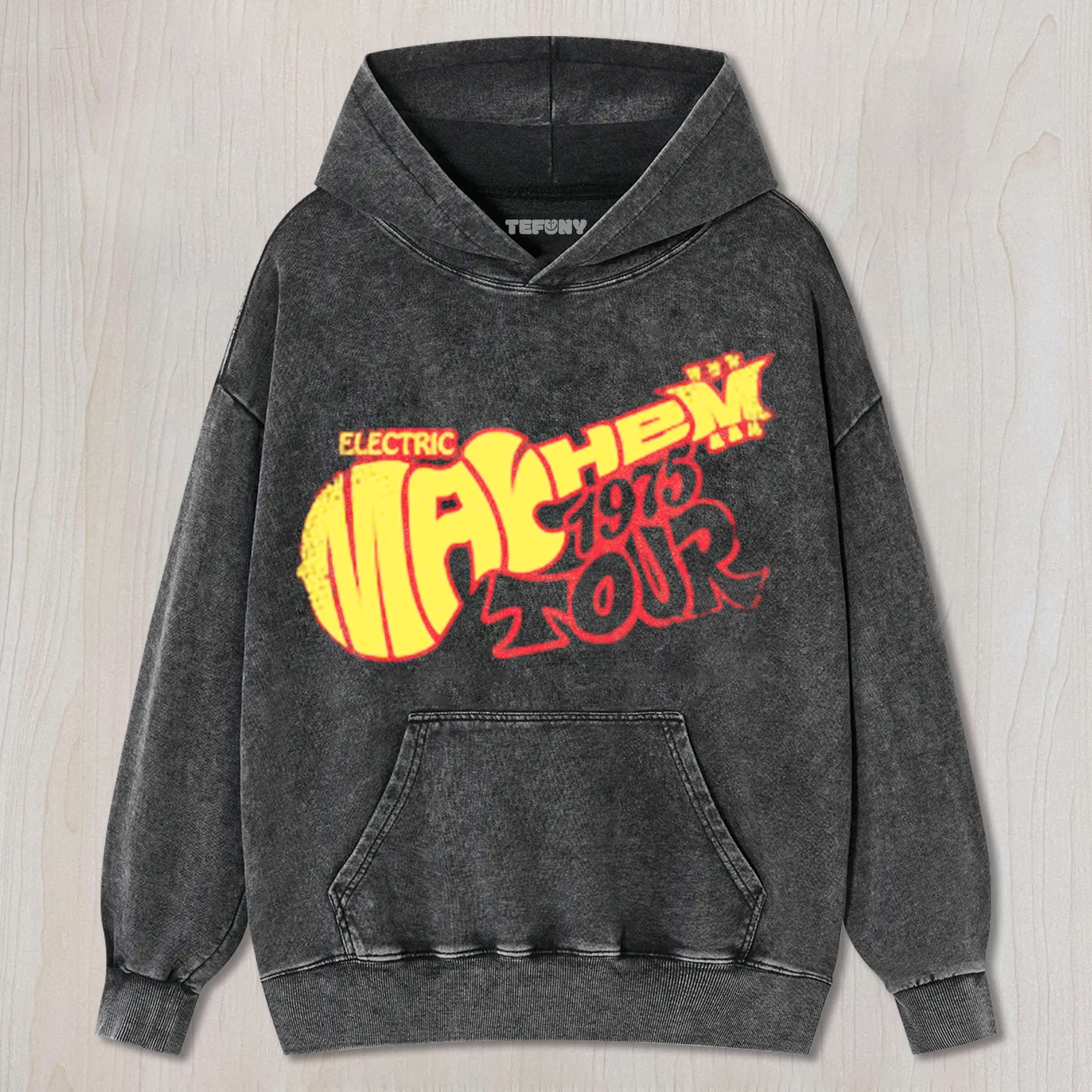 ELECTRIC MAYHEM 1975 TOUR THEMUP TEE & SWEAT & HOOD