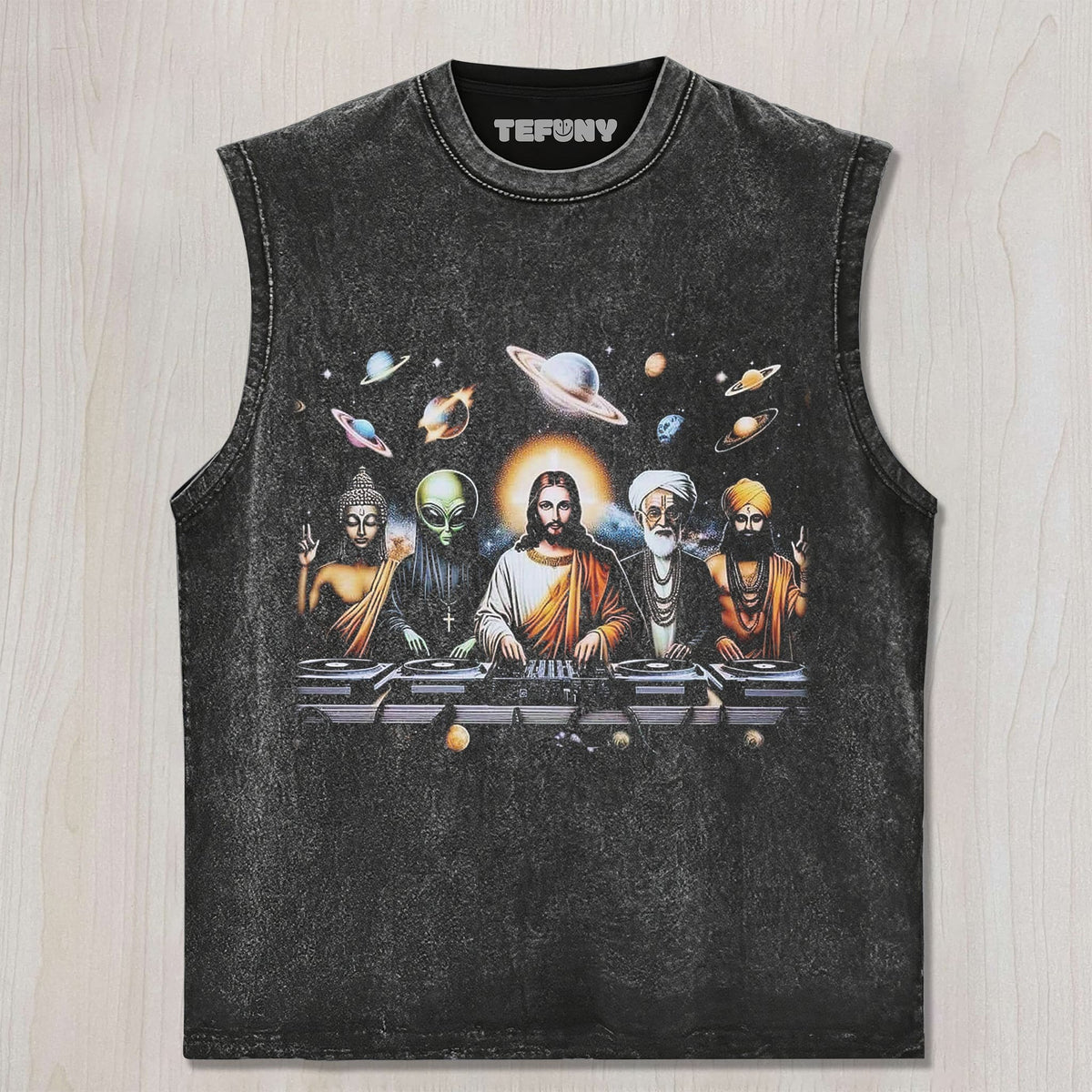 FAITH DJ UNISEX TEE, TANK TOP, LAYERED LS, SWEATSHIRT & HOODIE