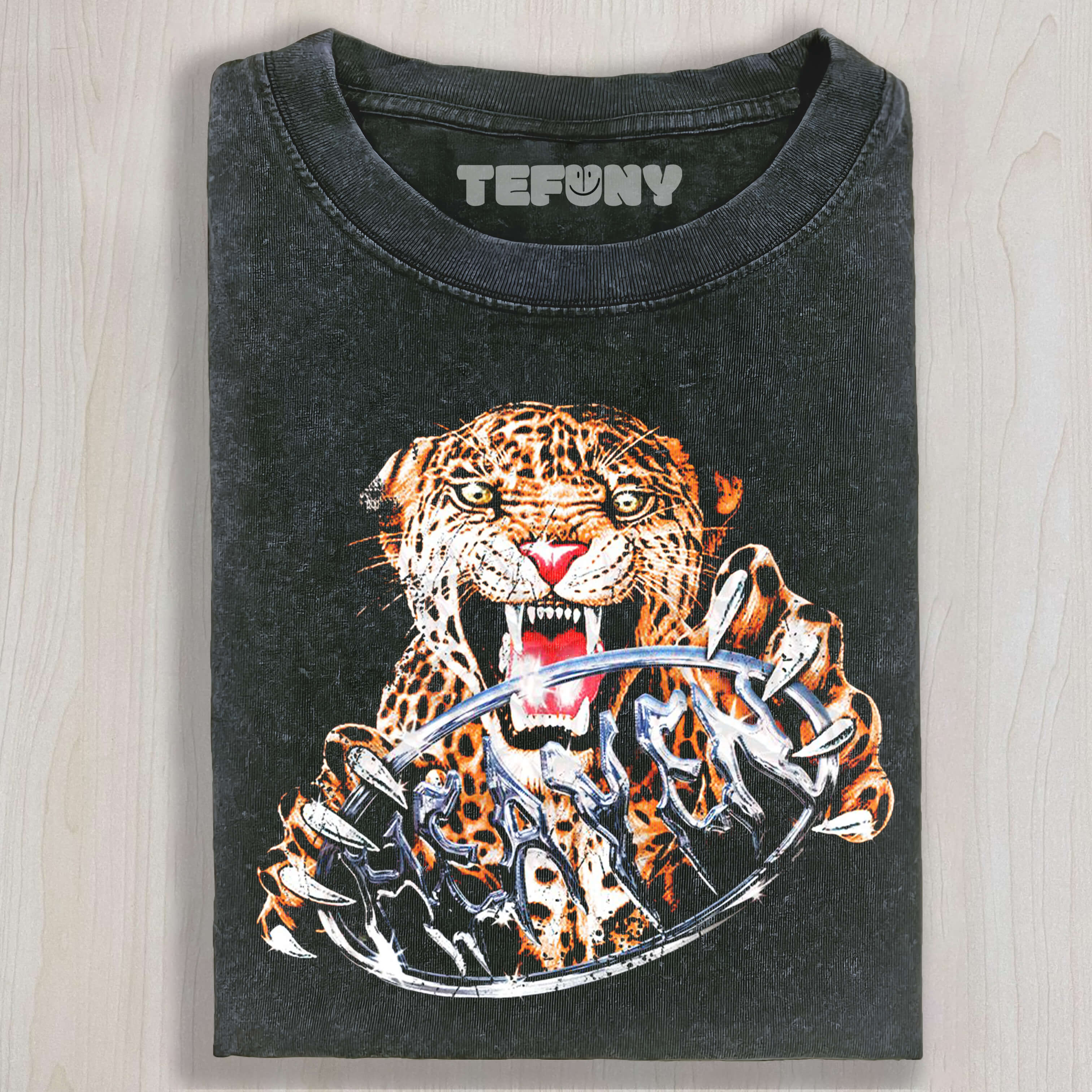 FIERCE LEOPARD T-SHIRT