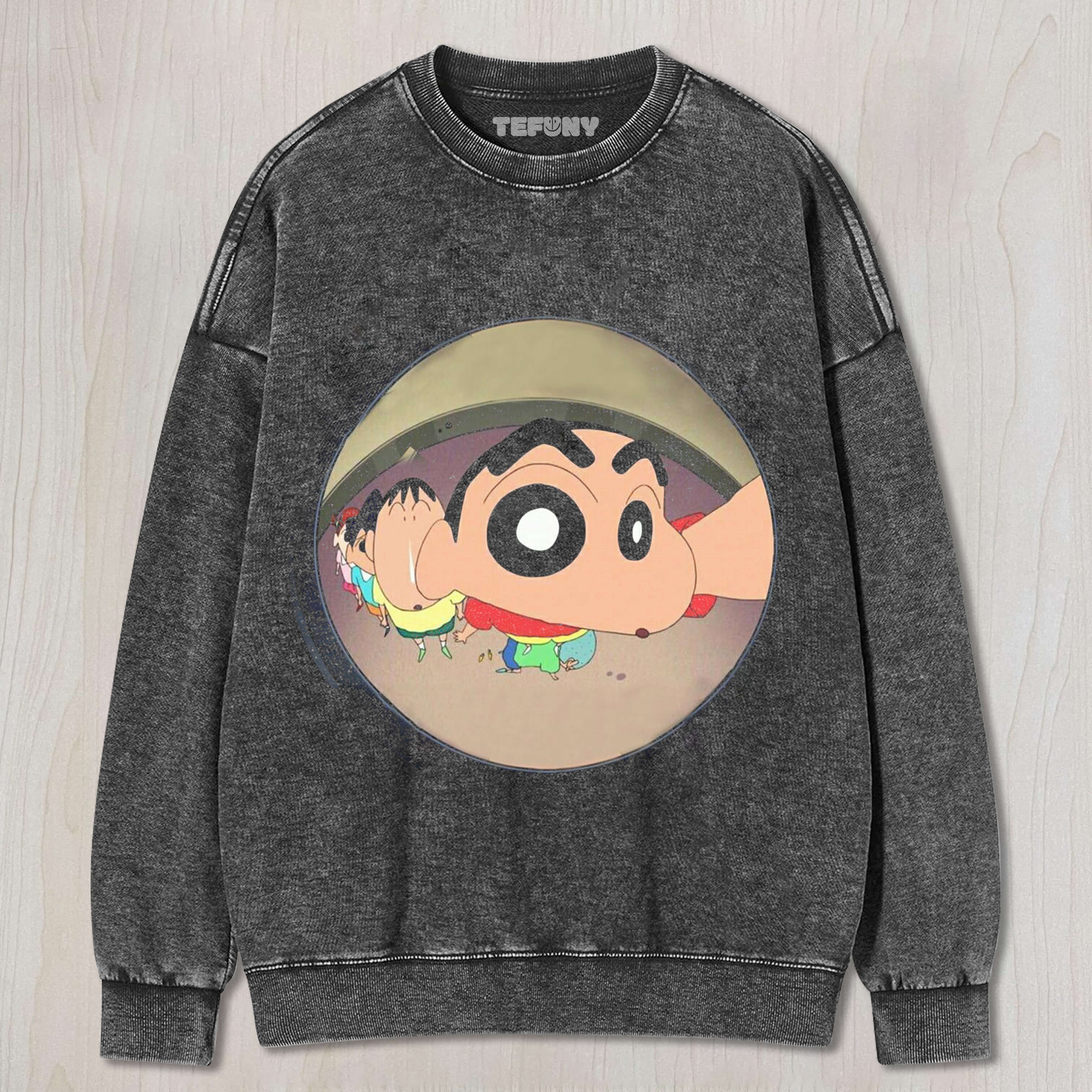 FISHEYE CRAYON SHIN-CHAN T-SHIRT