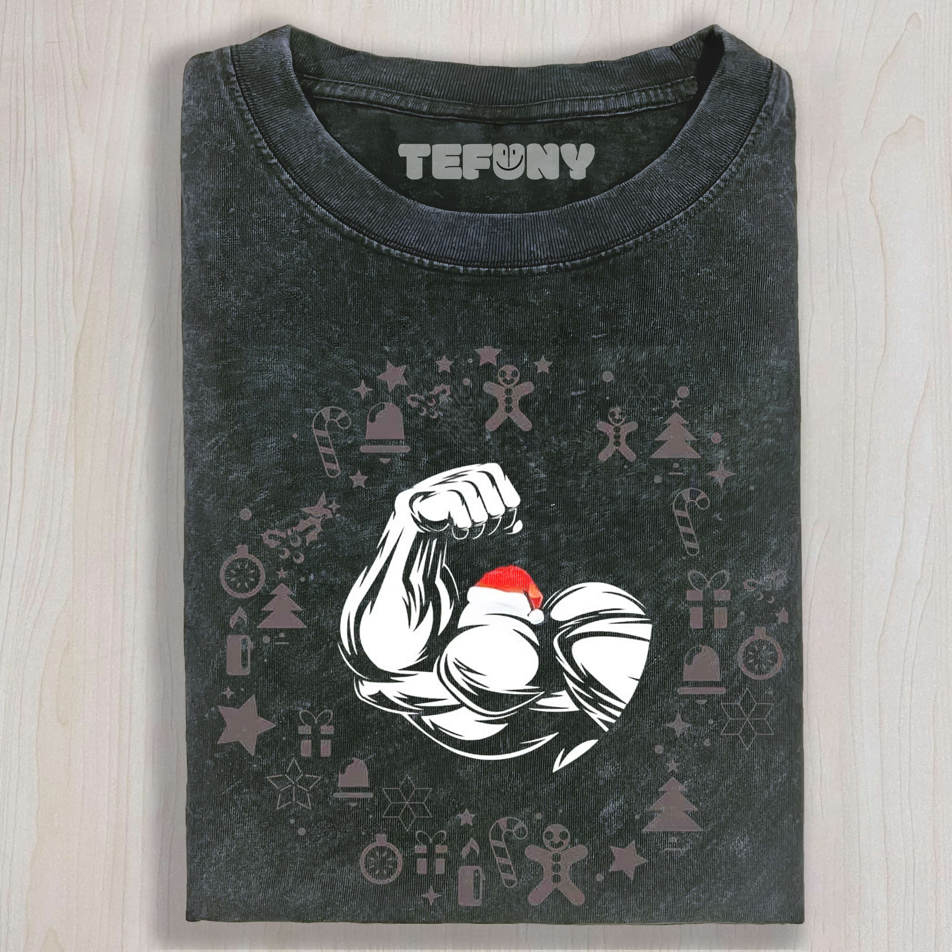 FITNESS SANTA CLAUS TEE & SWEAT & HOOD