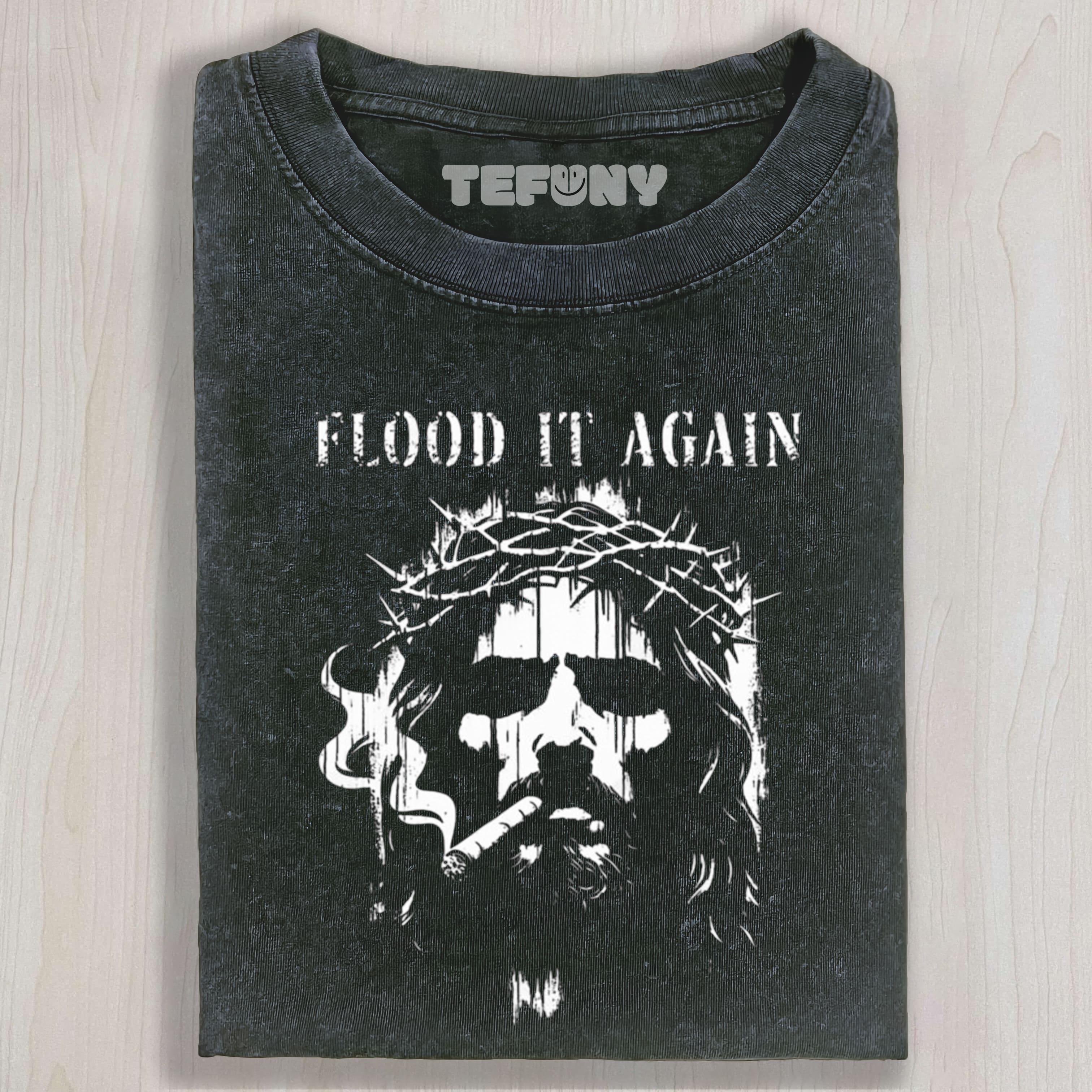 FLOOD IT AGAIN JESUS TEE & SWEAT & HOOD