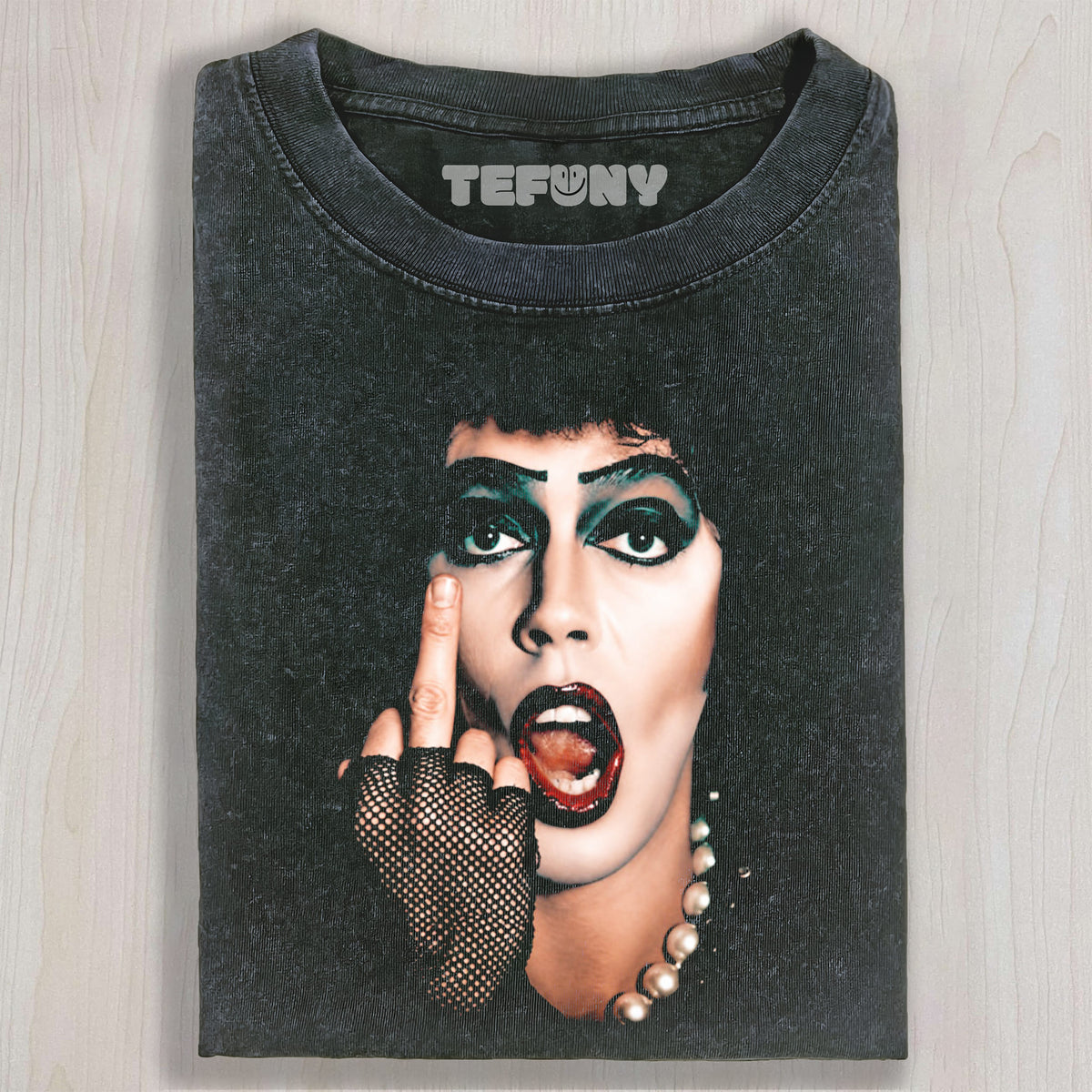 FRANK-N-FURTER MIDDLE FINGER UNISEX TEE, TANK TOP, LAYERED LS, SWEATSHIRT & HOODIE
