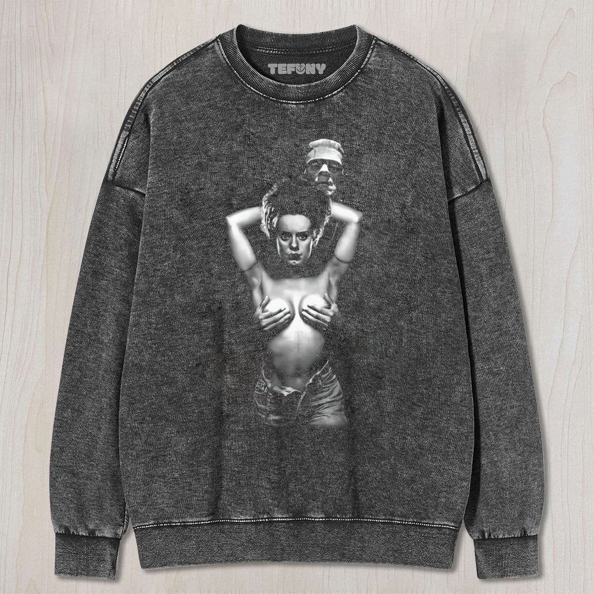 FRANKENSTEIN SEXY SCENES UNISEX TEE, TANK TOP, LAYERED LS, SWEATSHIRT & HOODIE