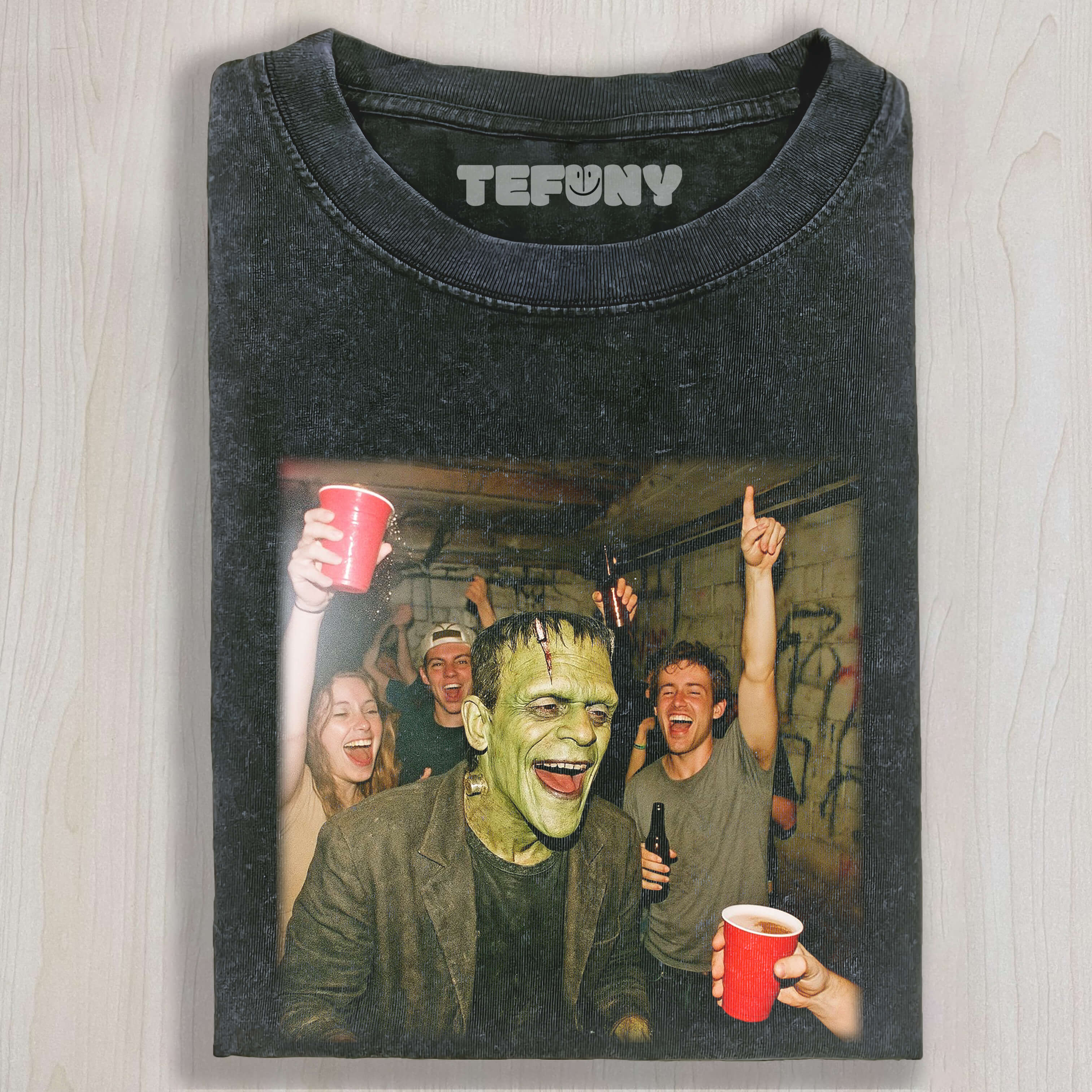FRANKENSTEIN PARTY TEE & SWEAT & HOOD
