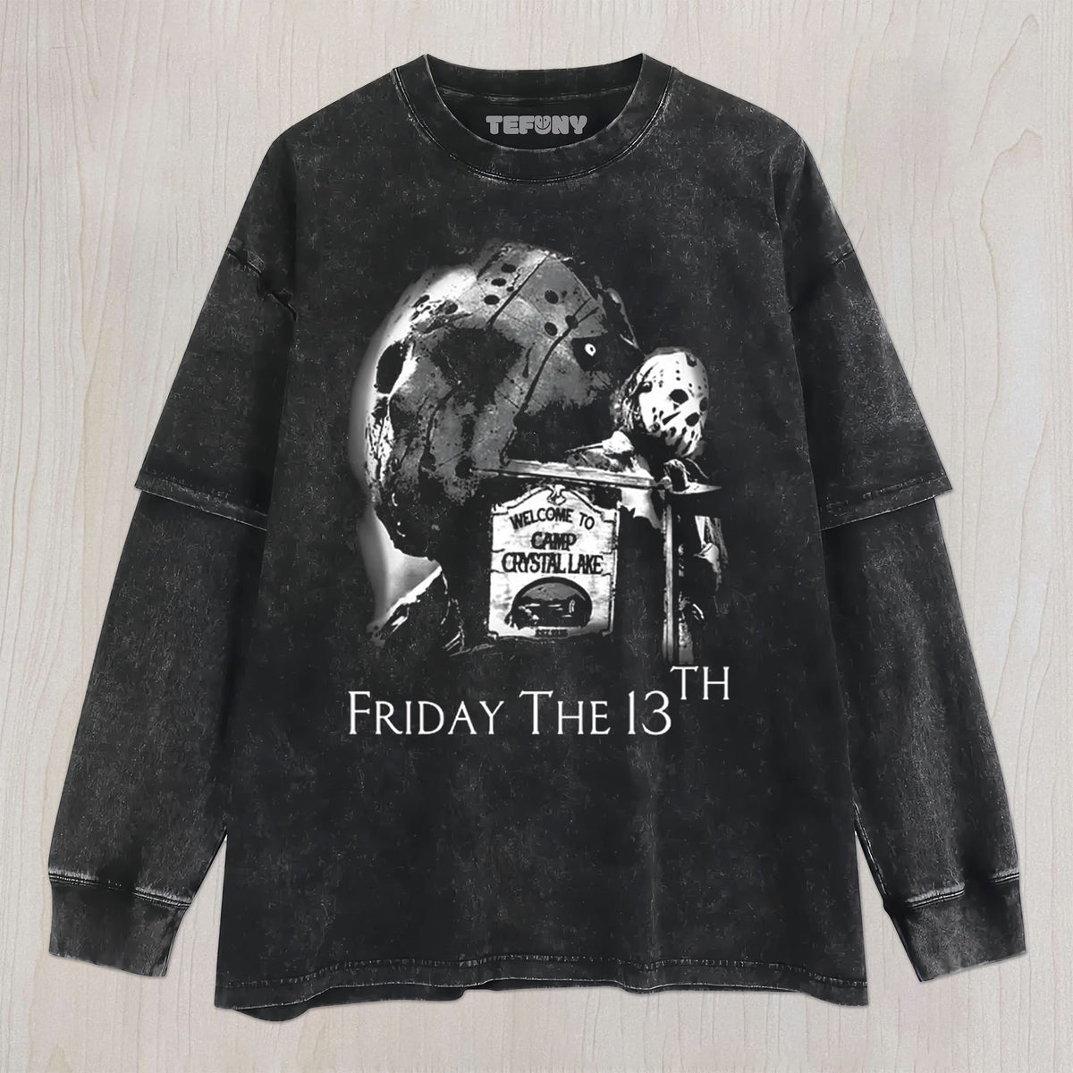 FRIDAY THE 13 TH UNISEX TEE, TANK TOP, LAYERED LS, SWEATSHIRT & HOODIE