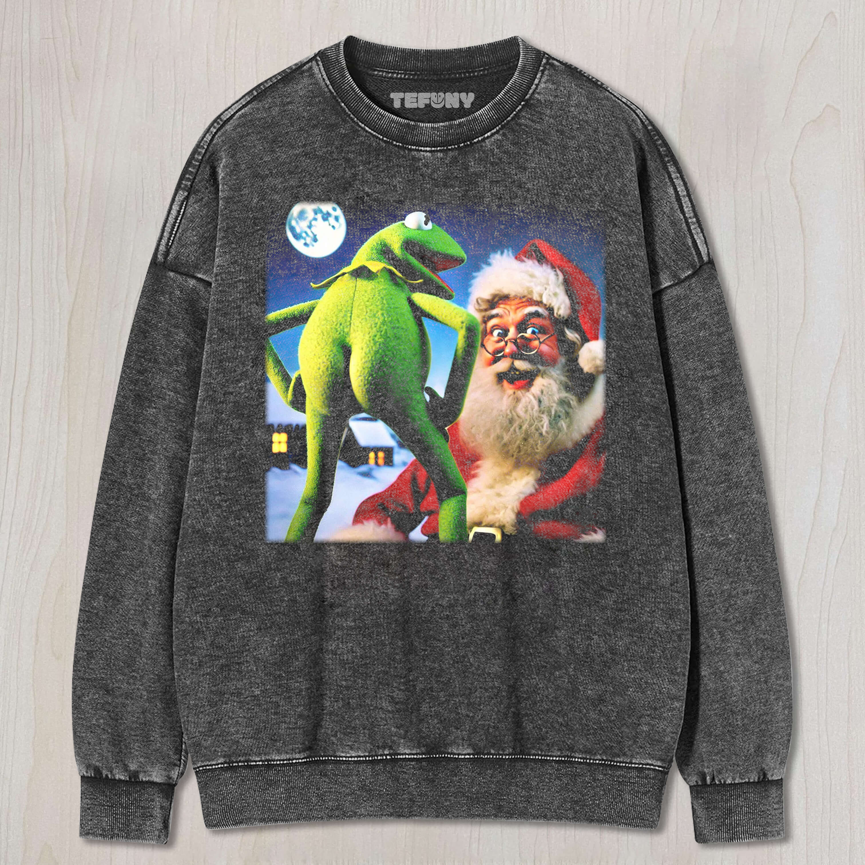 FROG AND SANTA CLAUS TEE & SWEAT & HOOD