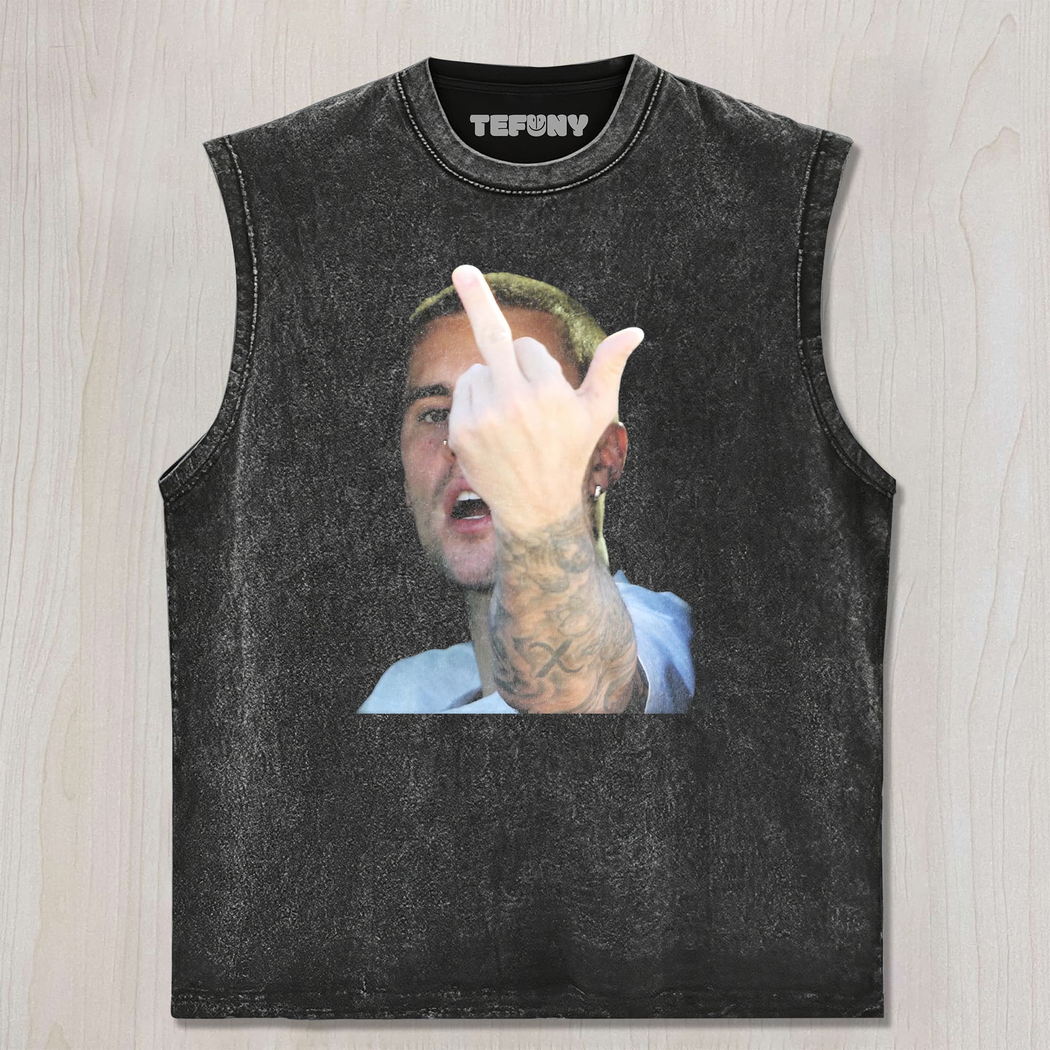 FRONT VIEW HAND GESTURE UNISEX TEE, TANK TOP, LAYERED LS, SWEATSHIRT & HOODIE