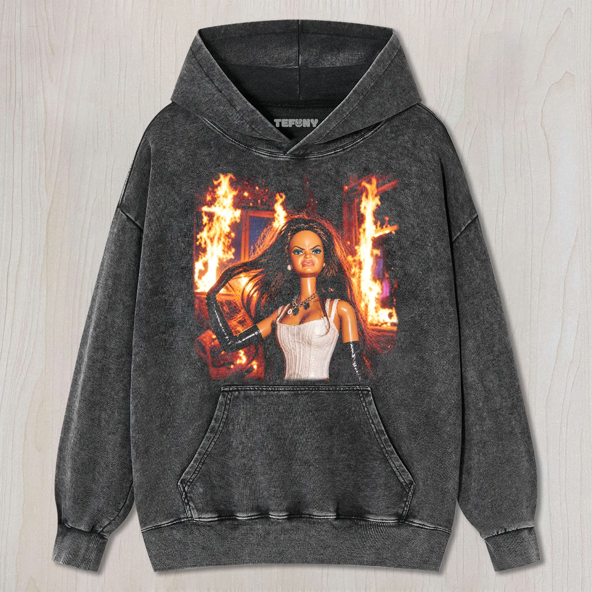 FUCK OFF DOLL MEME V7 UNISEX TEE, TANK TOP, LAYERED LS, SWEATSHIRT & HOODIE
