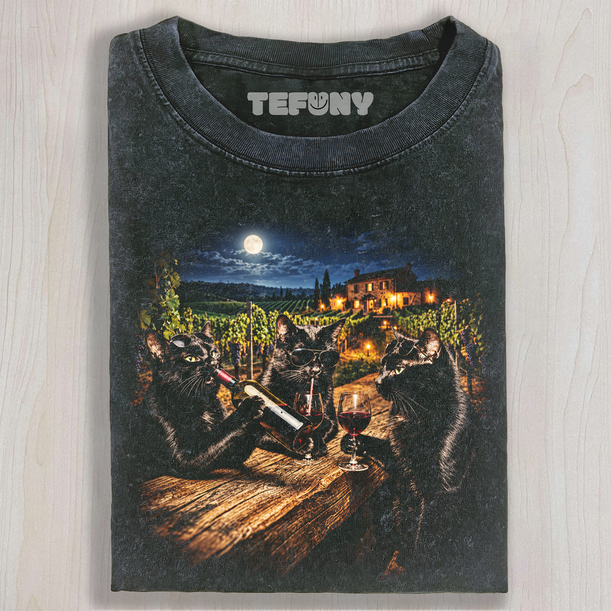 FUN CATS DRINKING PARTY UNISEX TEE, TANK TOP, LAYERED LS, SWEATSHIRT & HOODIE