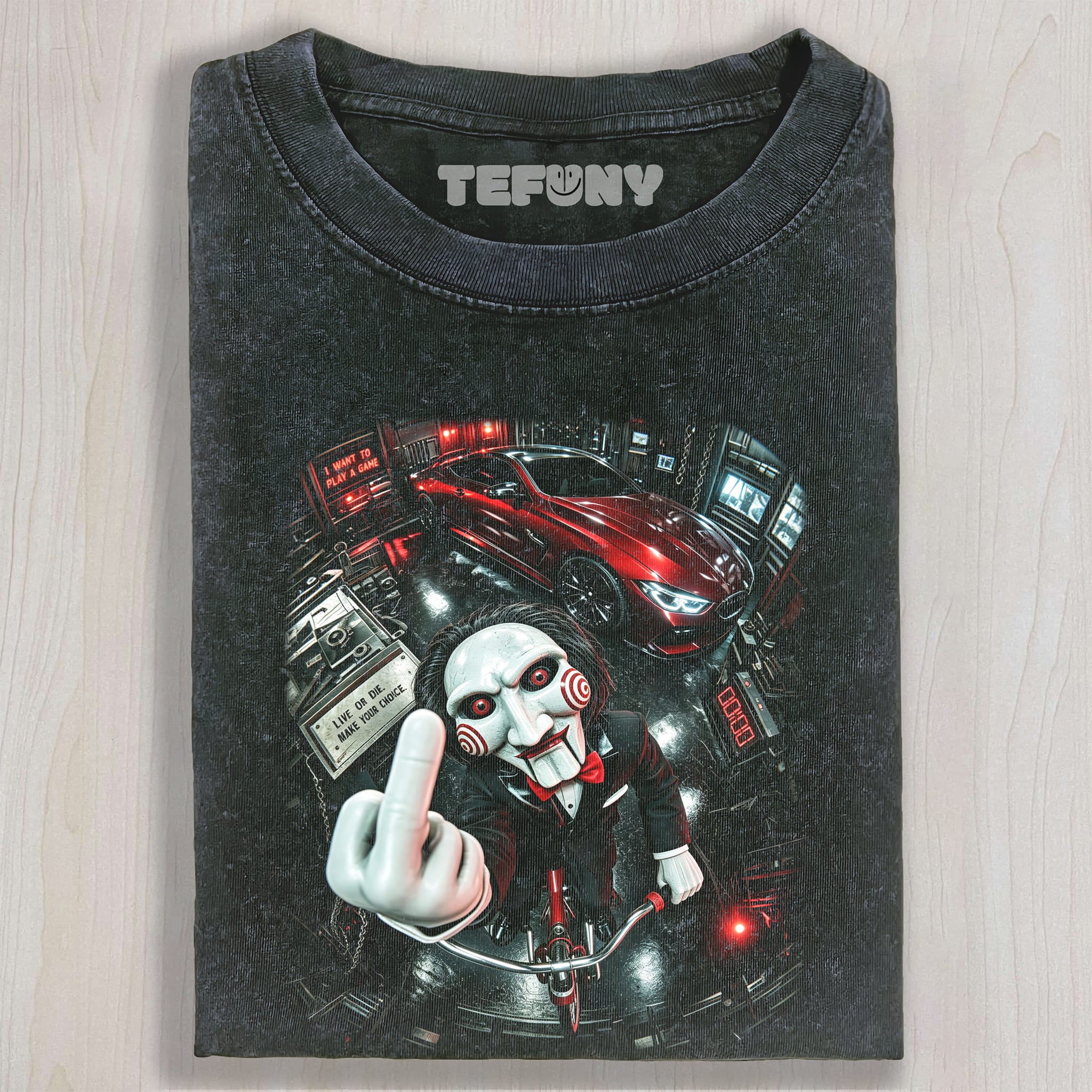 FUN HORROR V8 UNISEX TEE, TANK TOP, LAYERED LS, SWEATSHIRT & HOODIE