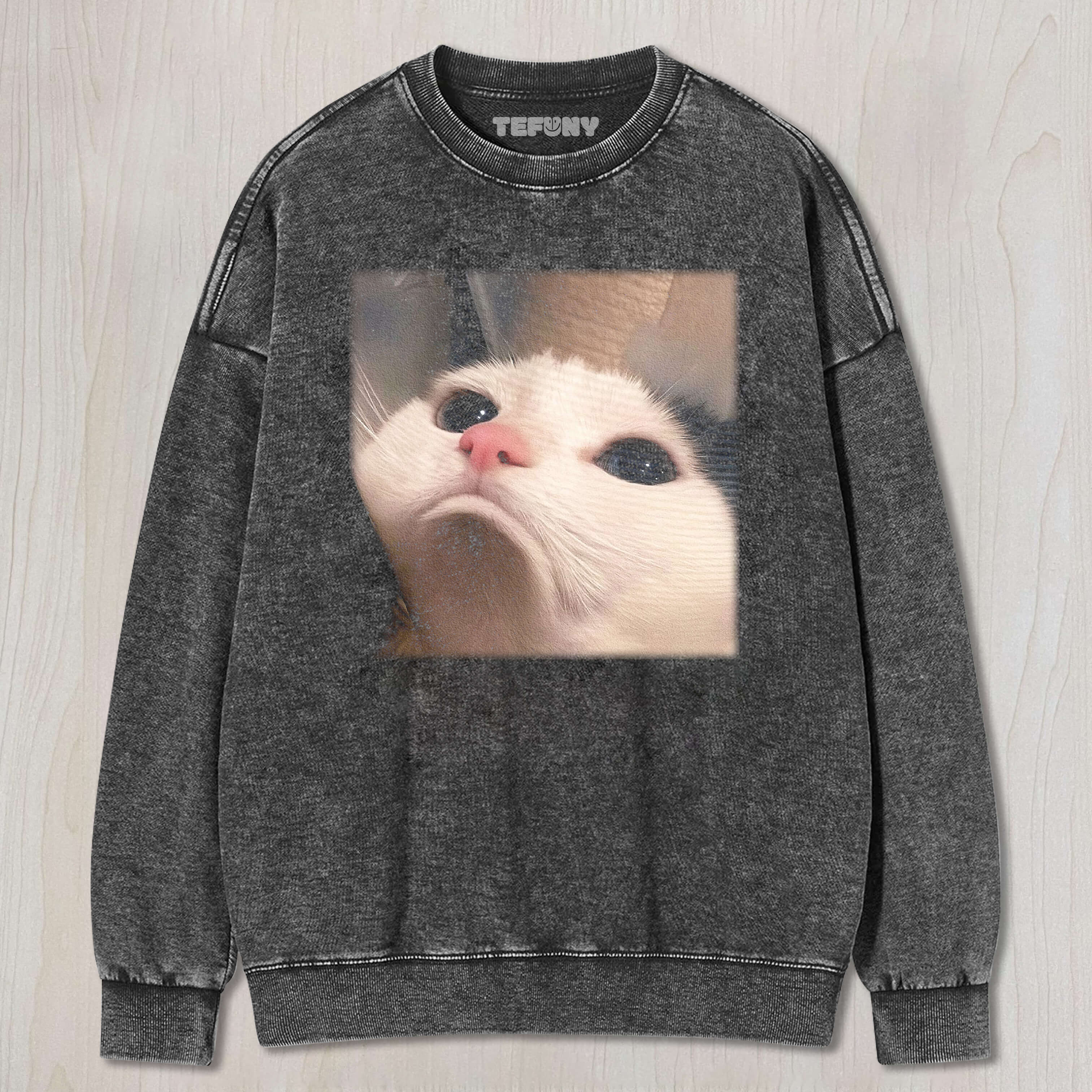 FUNNY CAT MEME TEE & SWEAT & HOOD