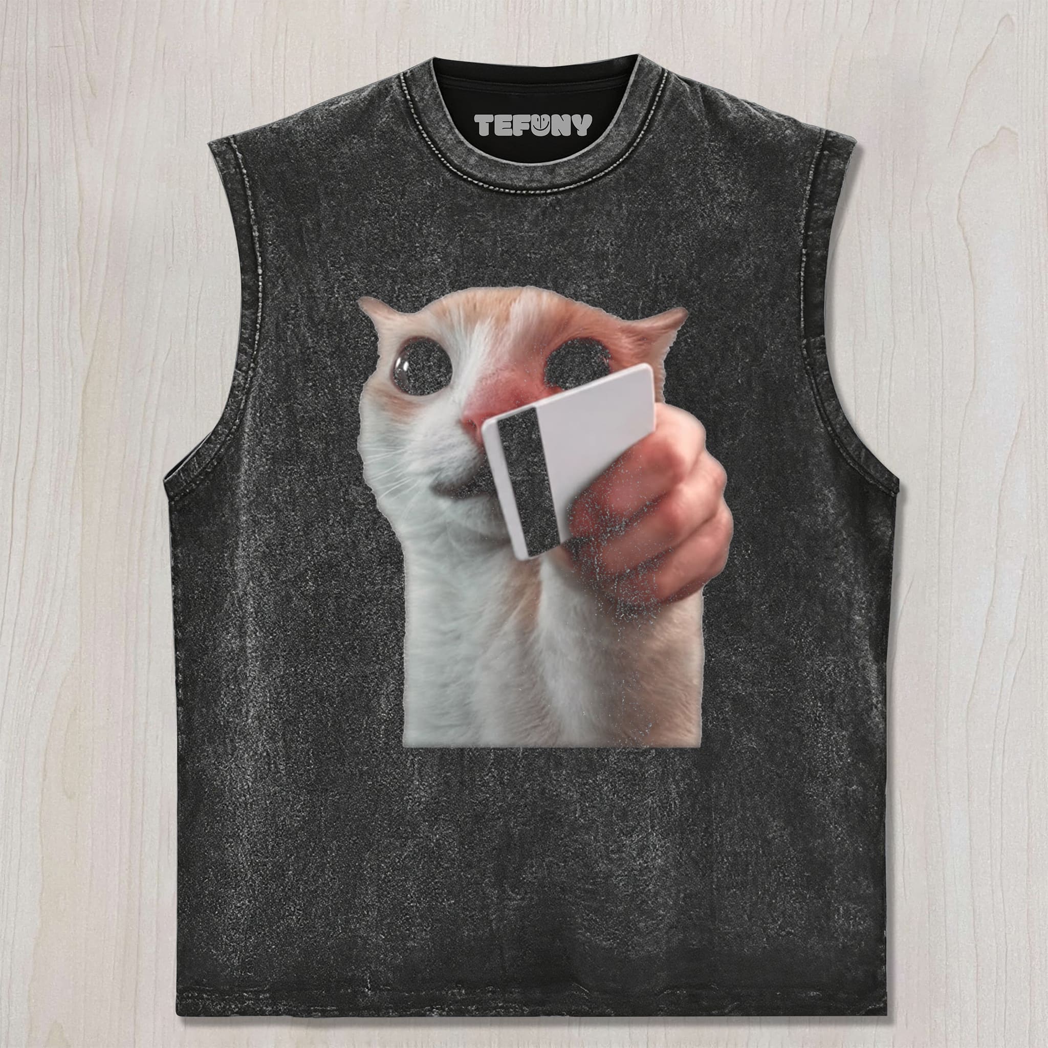FUNNY CAT MEME V1 UNISEX TEE, TANK TOP, LAYERED LS, SWEATSHIRT & HOODIE