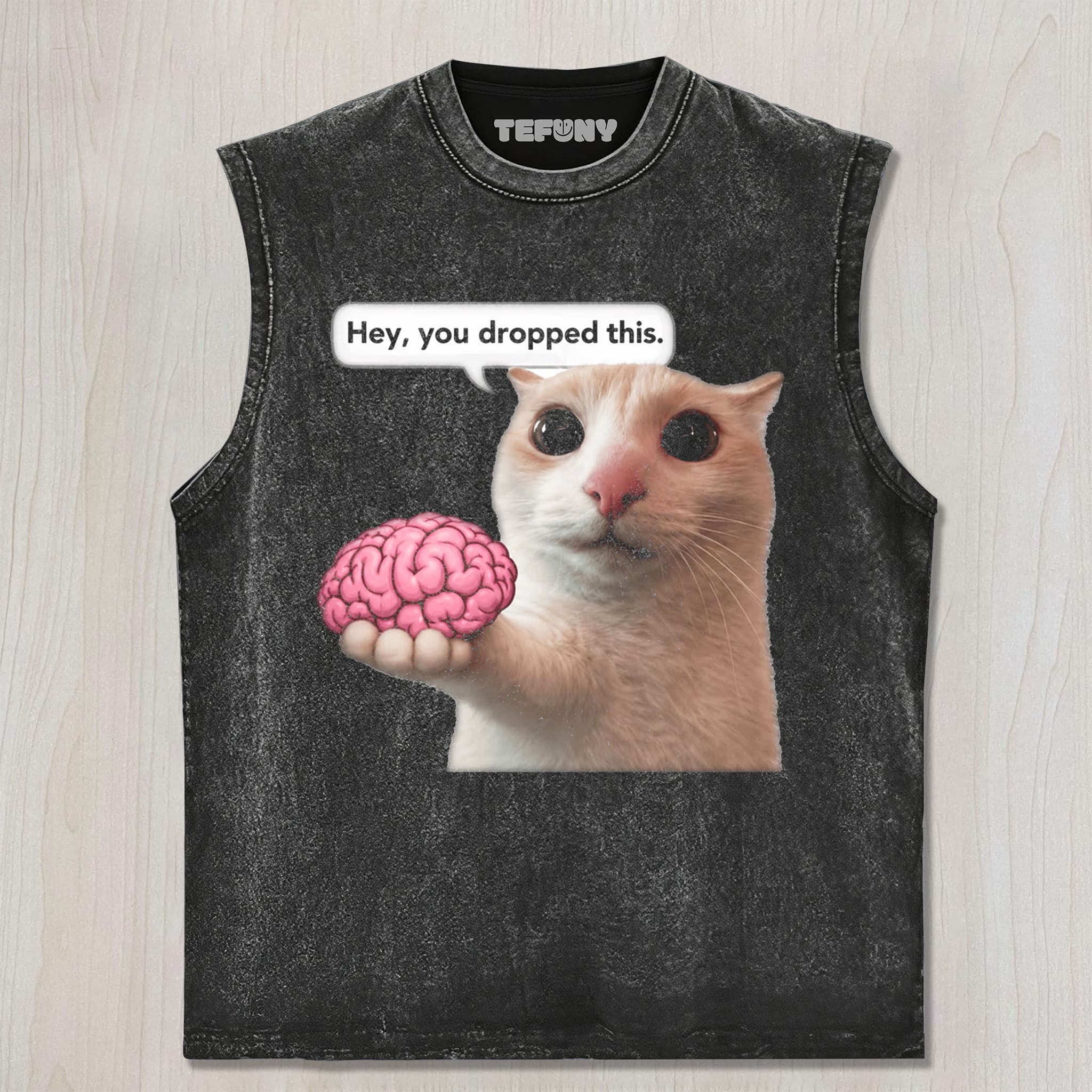 FUNNY CAT MEME V2 UNISEX TEE, TANK TOP, LAYERED LS, SWEATSHIRT & HOODIE