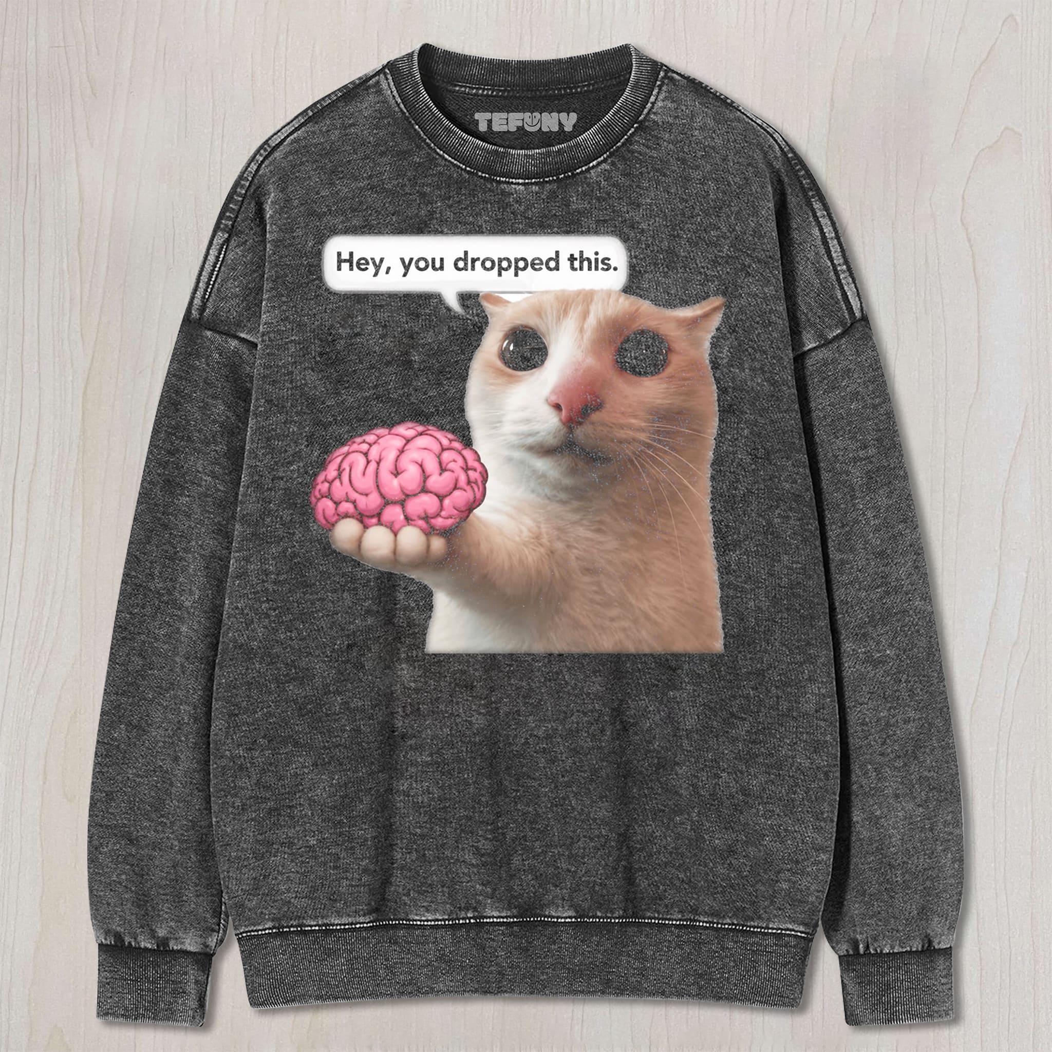 FUNNY CAT MEME V2 UNISEX TEE, TANK TOP, LAYERED LS, SWEATSHIRT & HOODIE