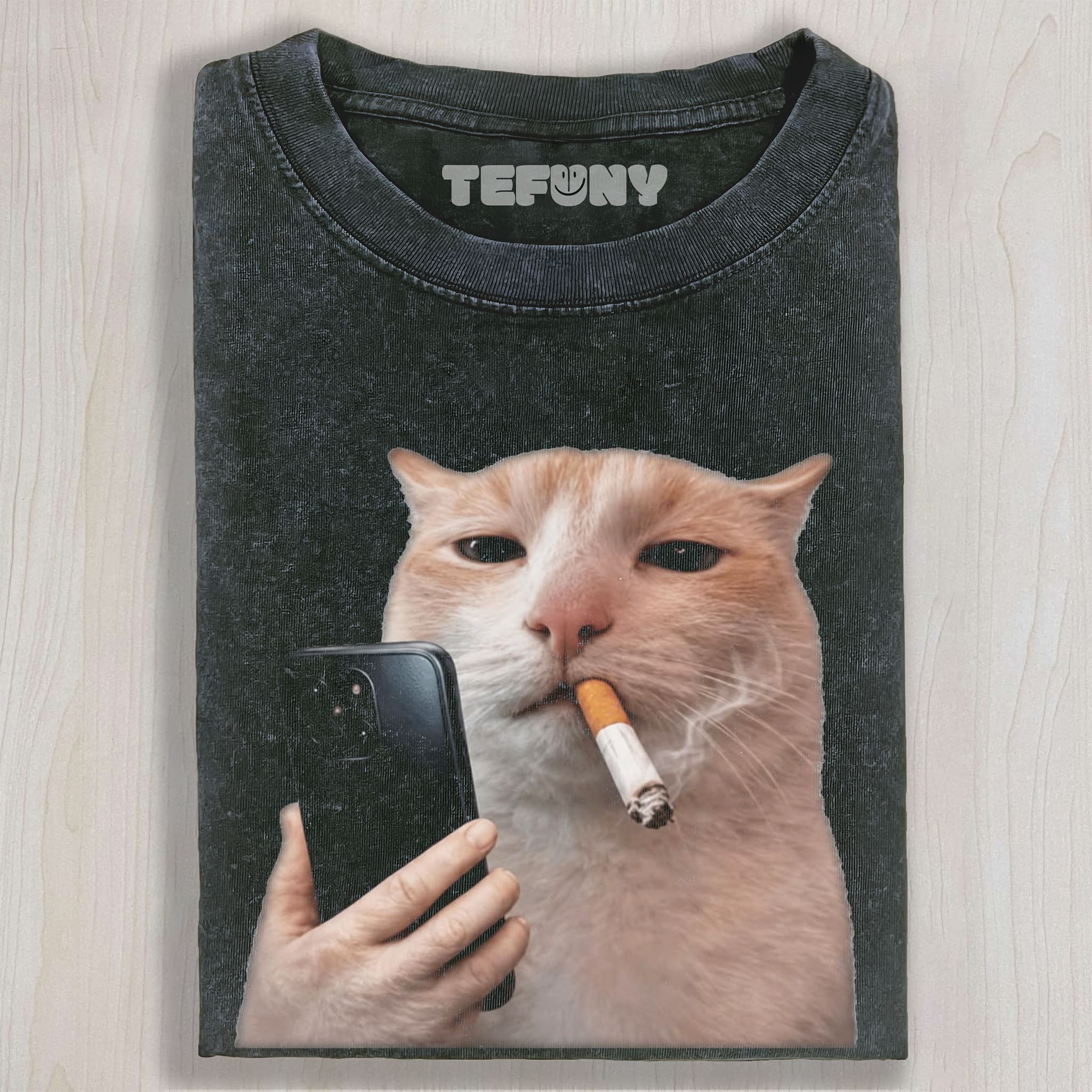 FUNNY CAT MEME V4 UNISEX TEE, TANK TOP, LAYERED LS, SWEATSHIRT & HOODIE