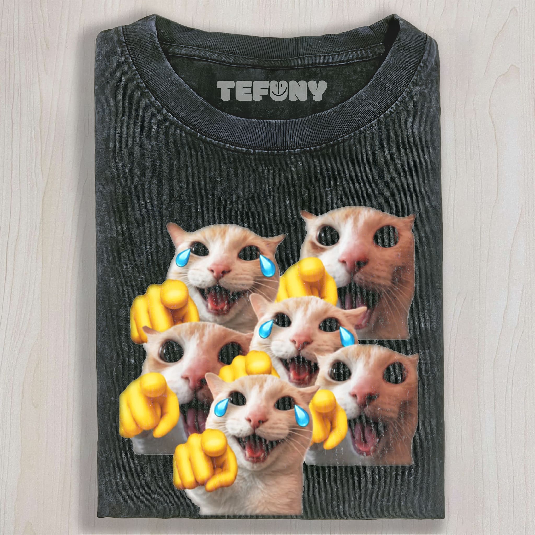FUNNY CAT MEME V5 UNISEX TEE, TANK TOP, LAYERED LS, SWEATSHIRT & HOODIE